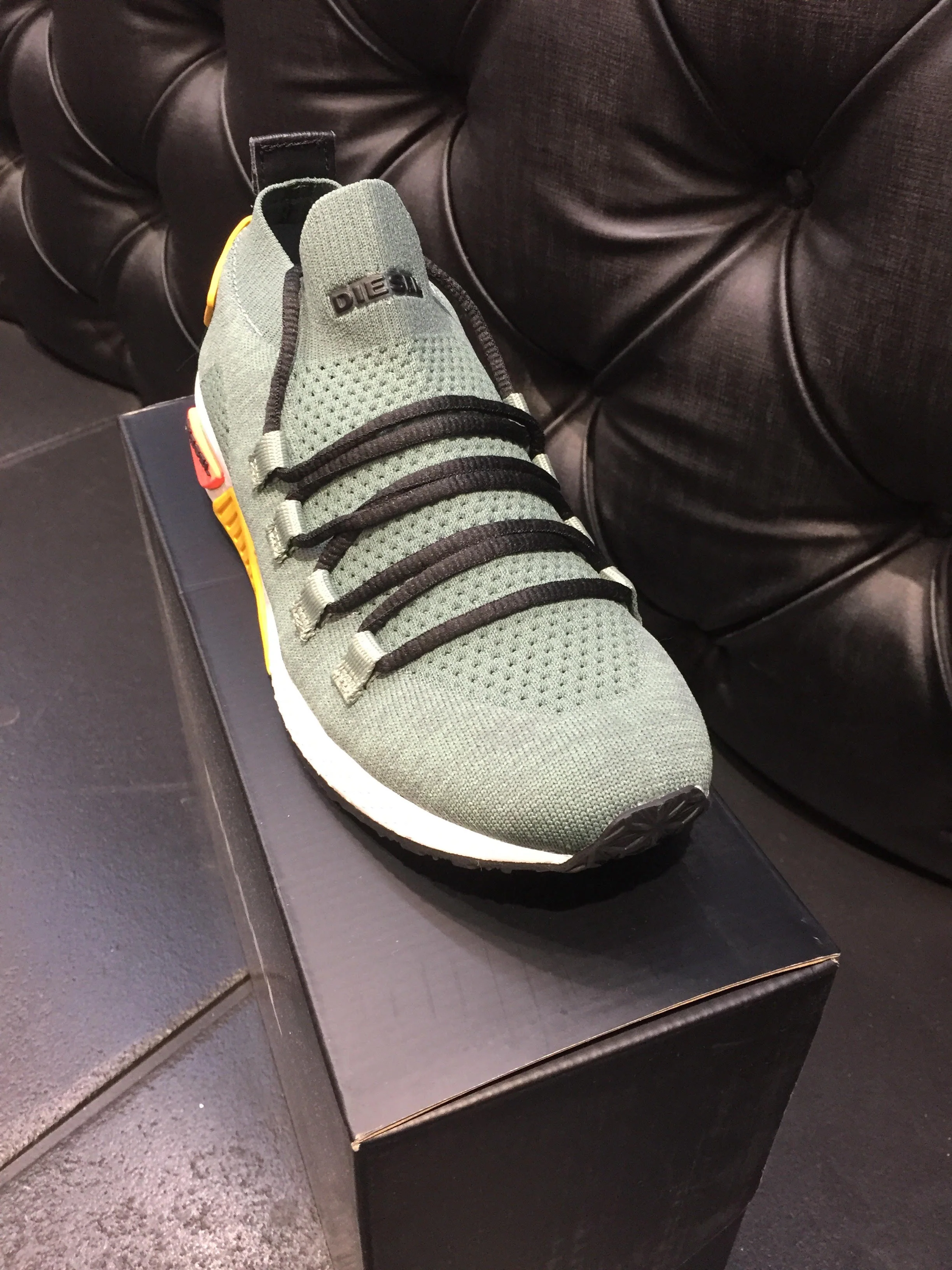 Diesel SKB Soft Sneaker - Forest - Image 4