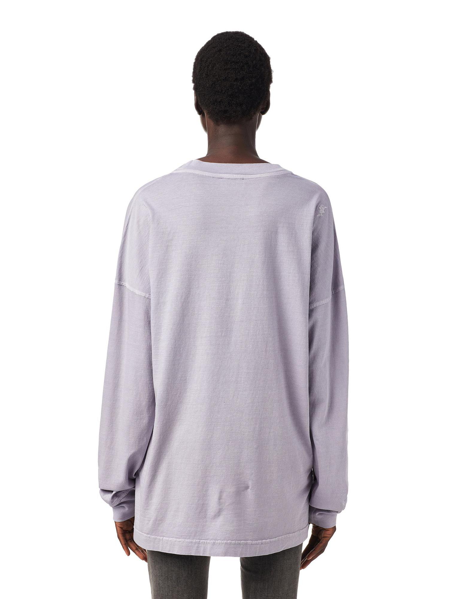 Diesel T Blong B1 T Shirt-Lilac - Image 2