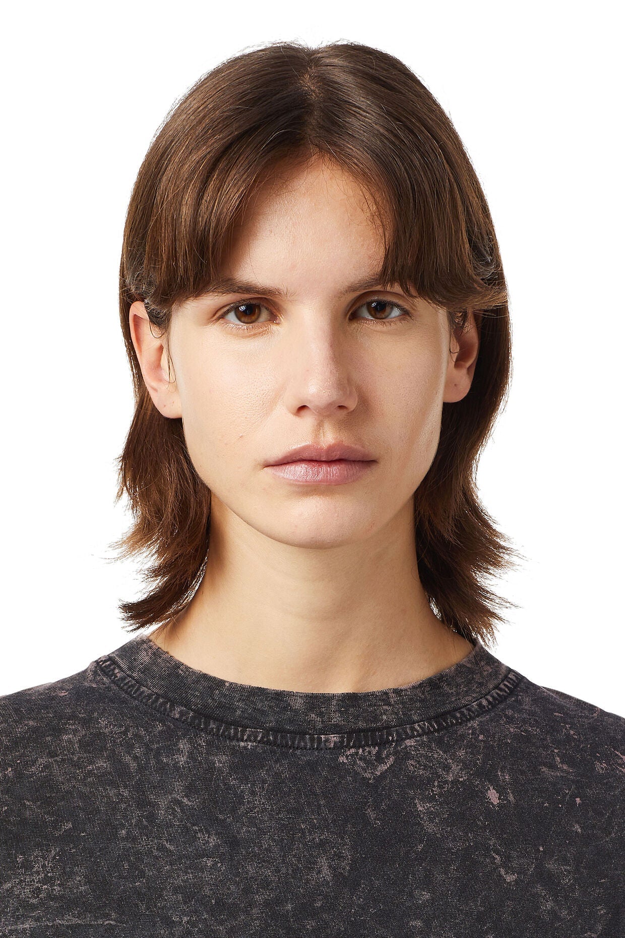 Diesel T Blong T Shirt-Blue Tinge - Image 6