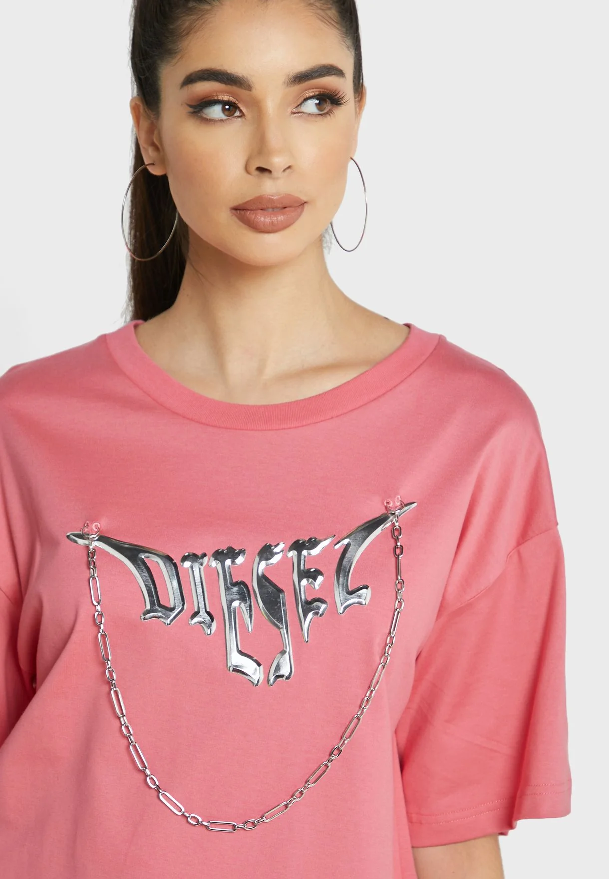 Diesel T-Bowly Tee - Pink - Image 2