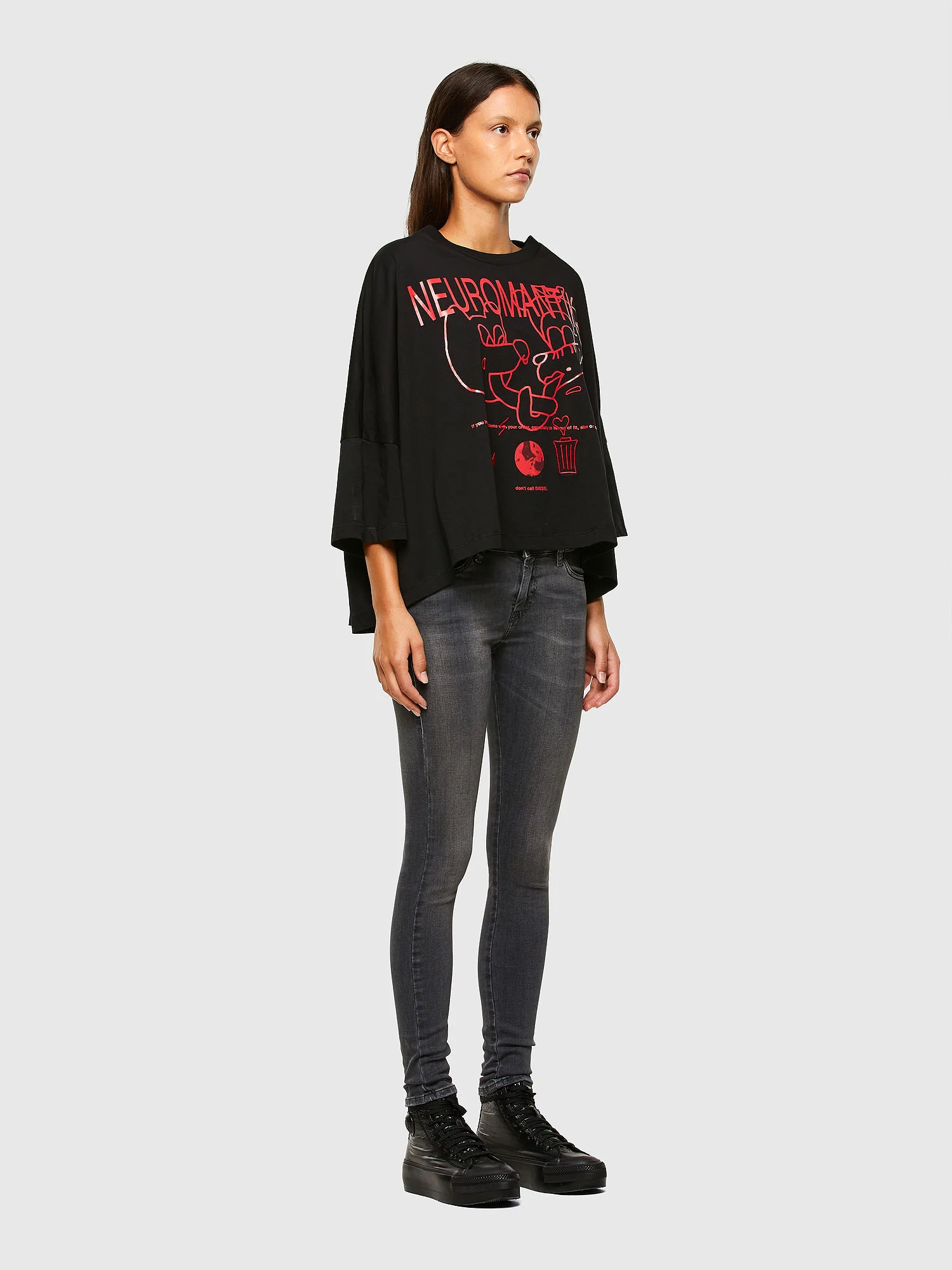 Diesel T-Cramble V1 Tee - Black - Image 5