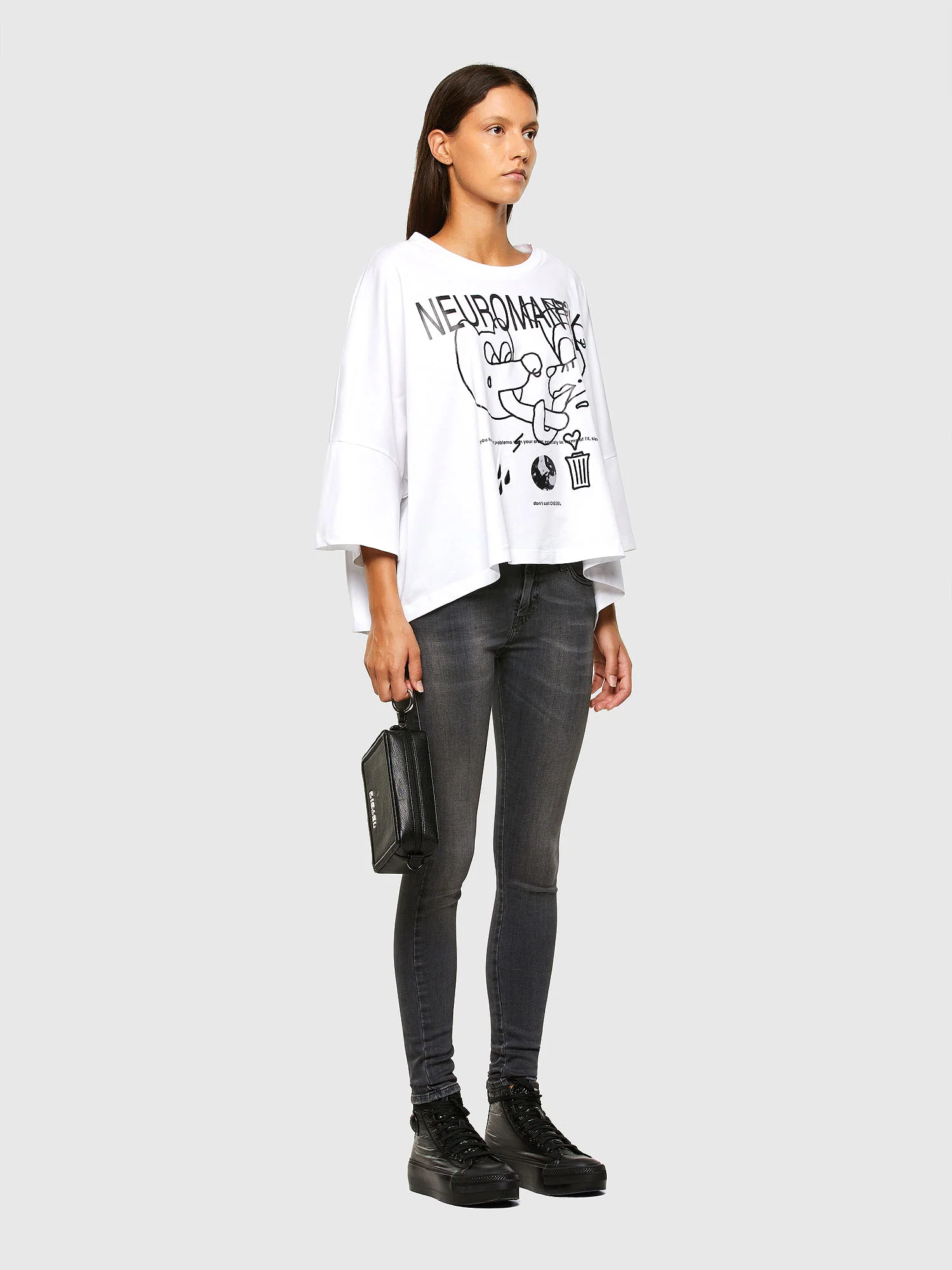 Diesel T-Cramble V1 Tee - White - Image 4