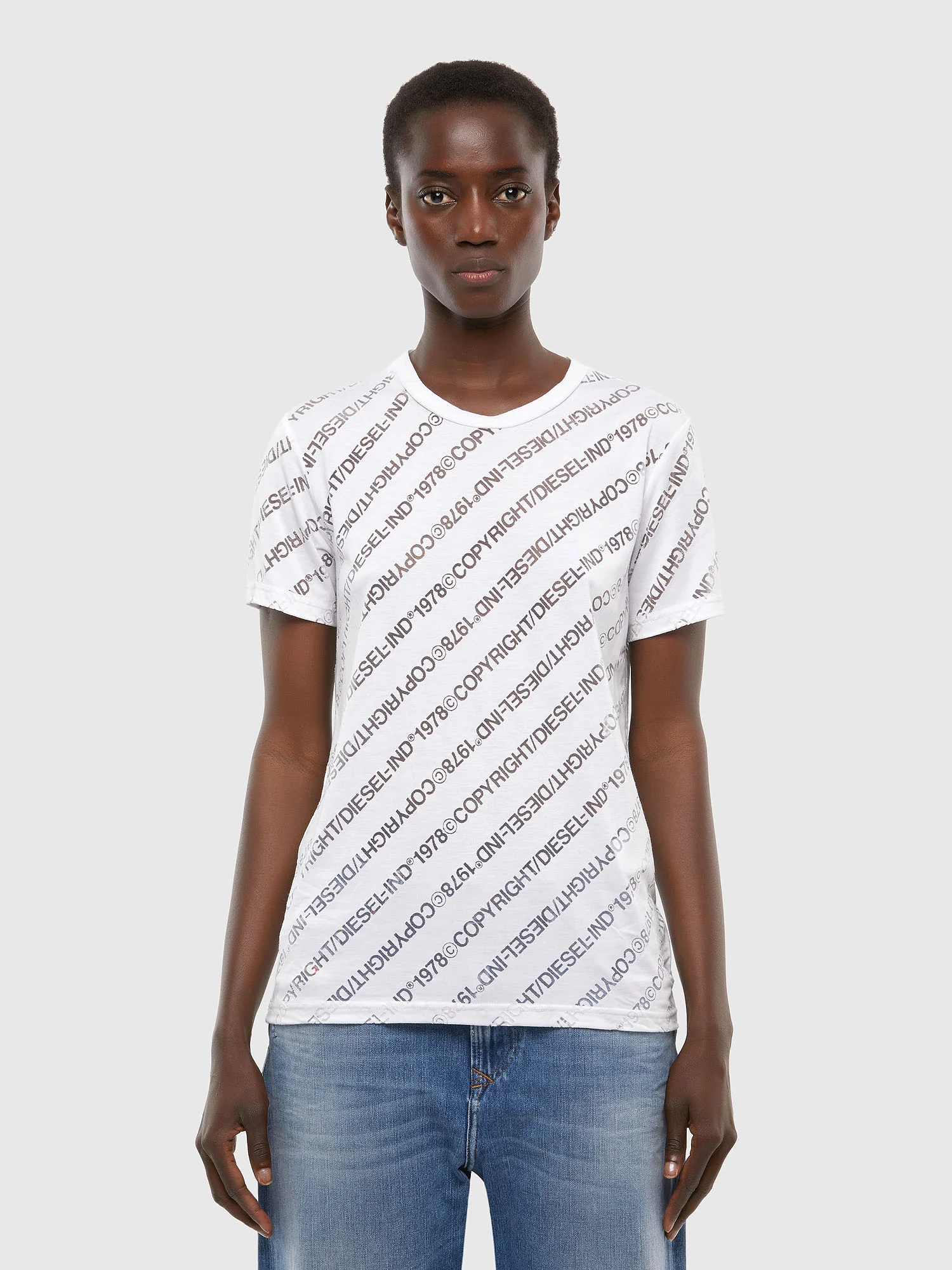 Diesel T-Sily V22 Tee - White - Image 2