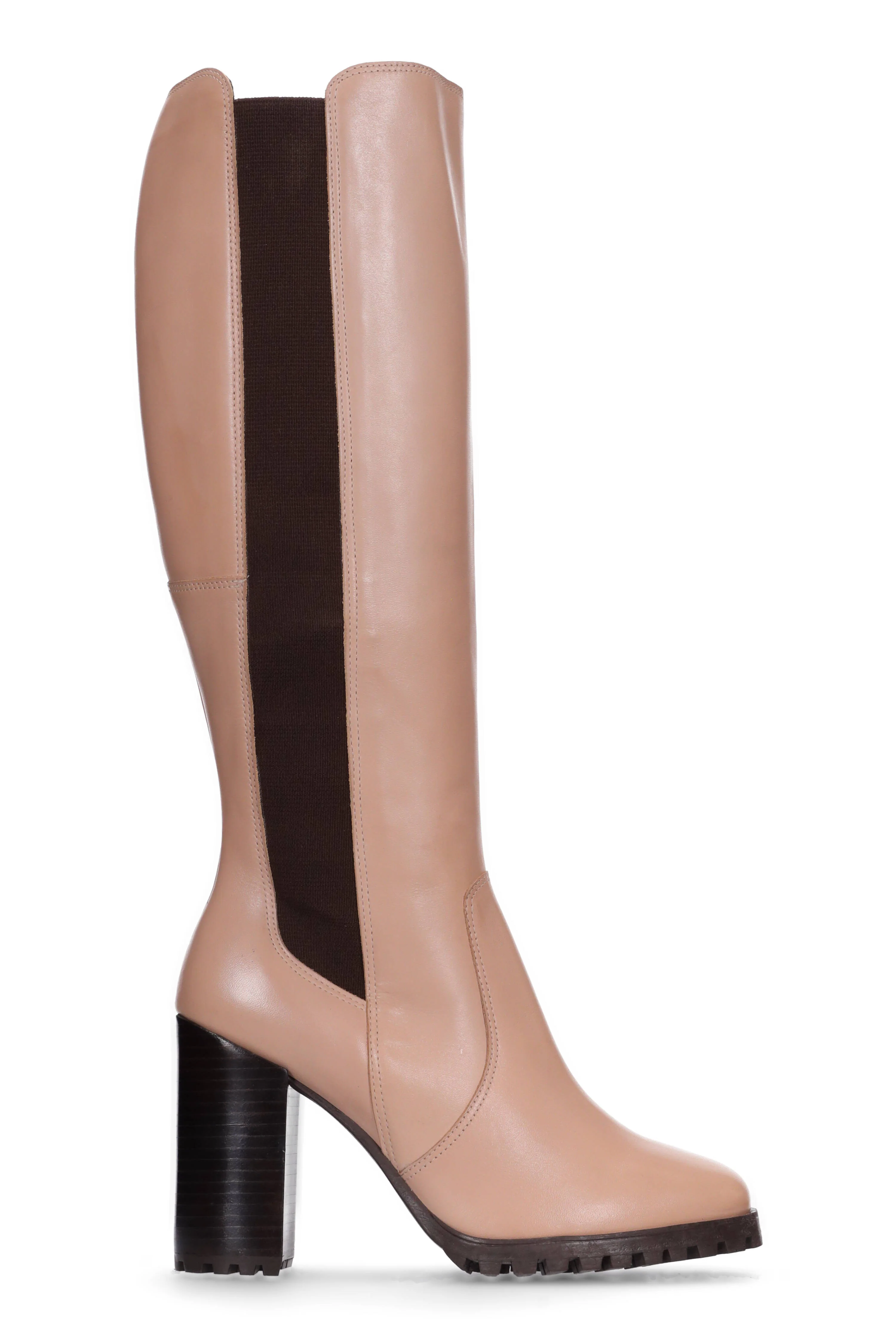 Hey Monday Elie Boot Nude - Image 3