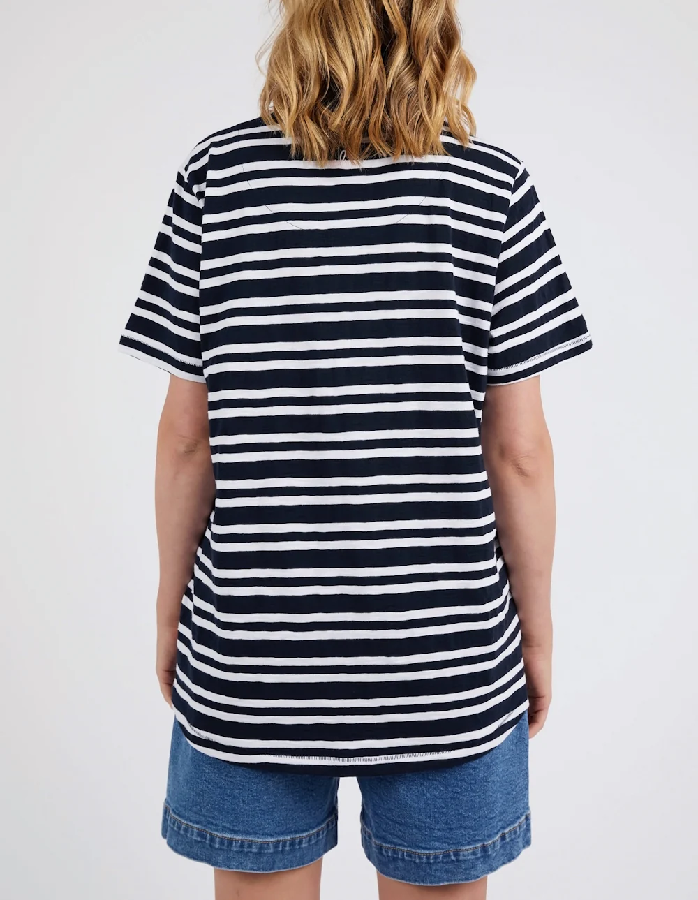 Elm Aligner Tee - Navy - Image 4