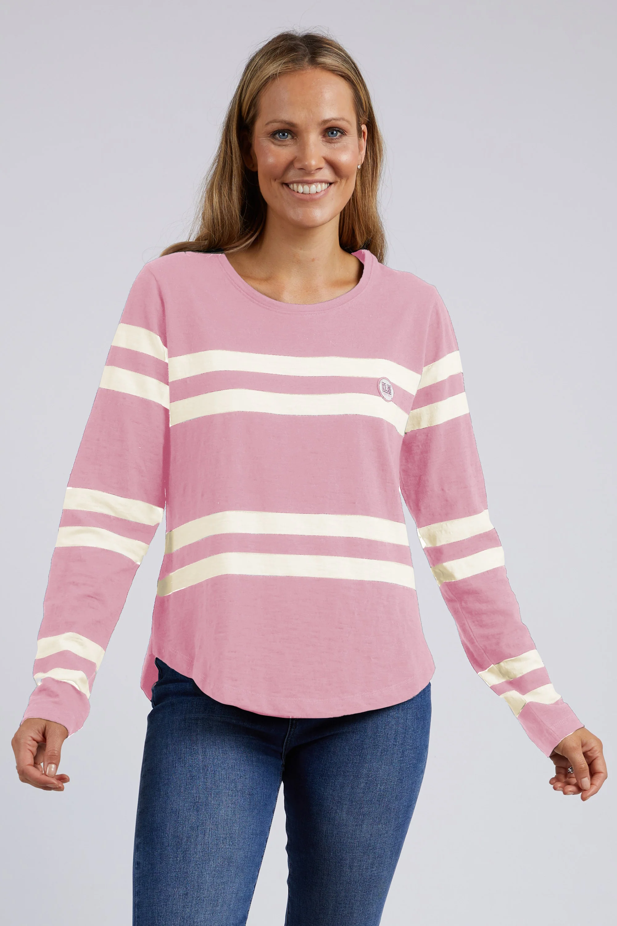 Elm Allegra L/S Tee - Soft Pink