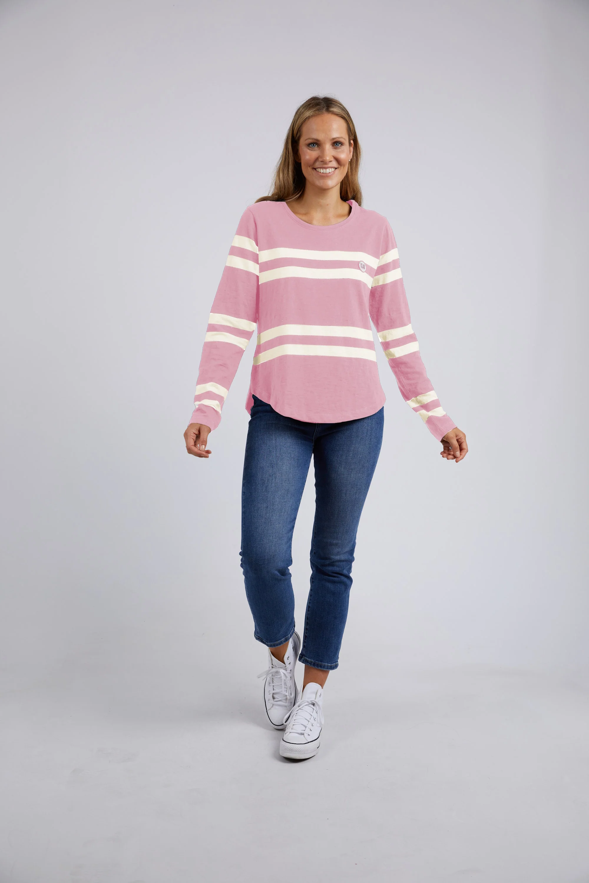 Elm Allegra L/S Tee - Soft Pink - Image 2