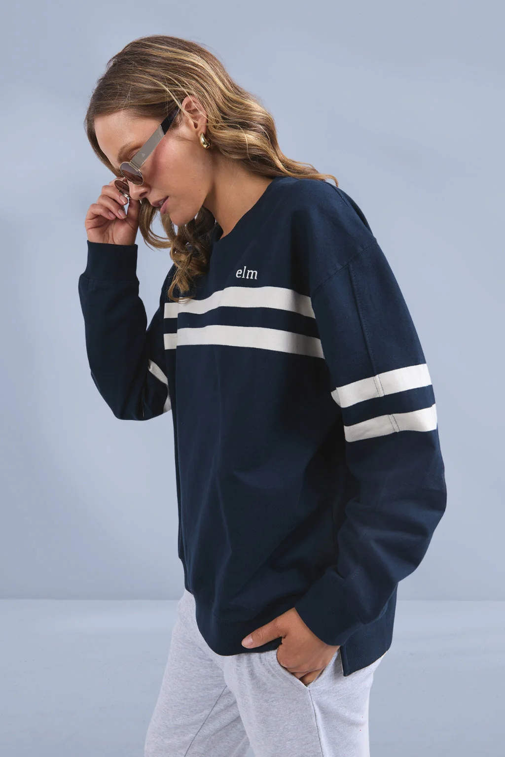 Elm Andora Crew Navy - Image 3