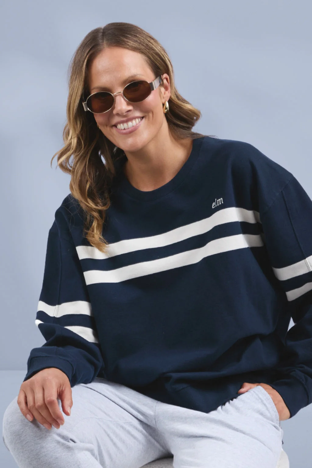 Elm Andora Crew Navy - Image 4