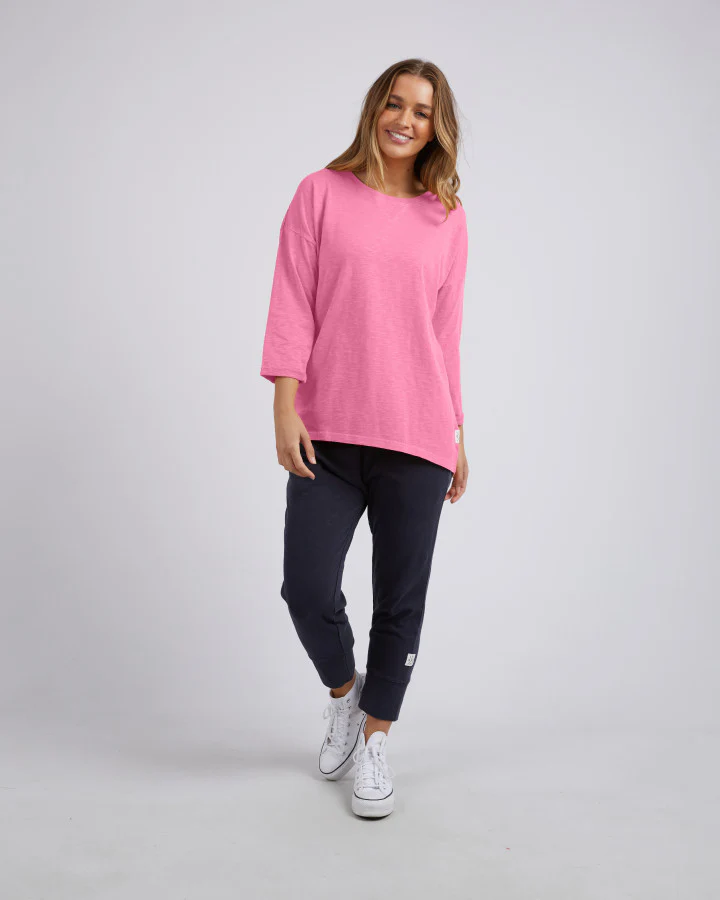 Elm Annie Tee - Berry Pink