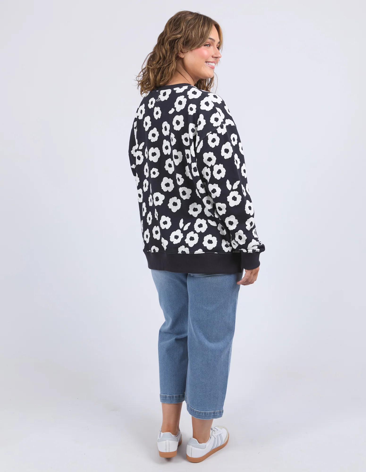 Elm Azelea Crew Navy - Image 4