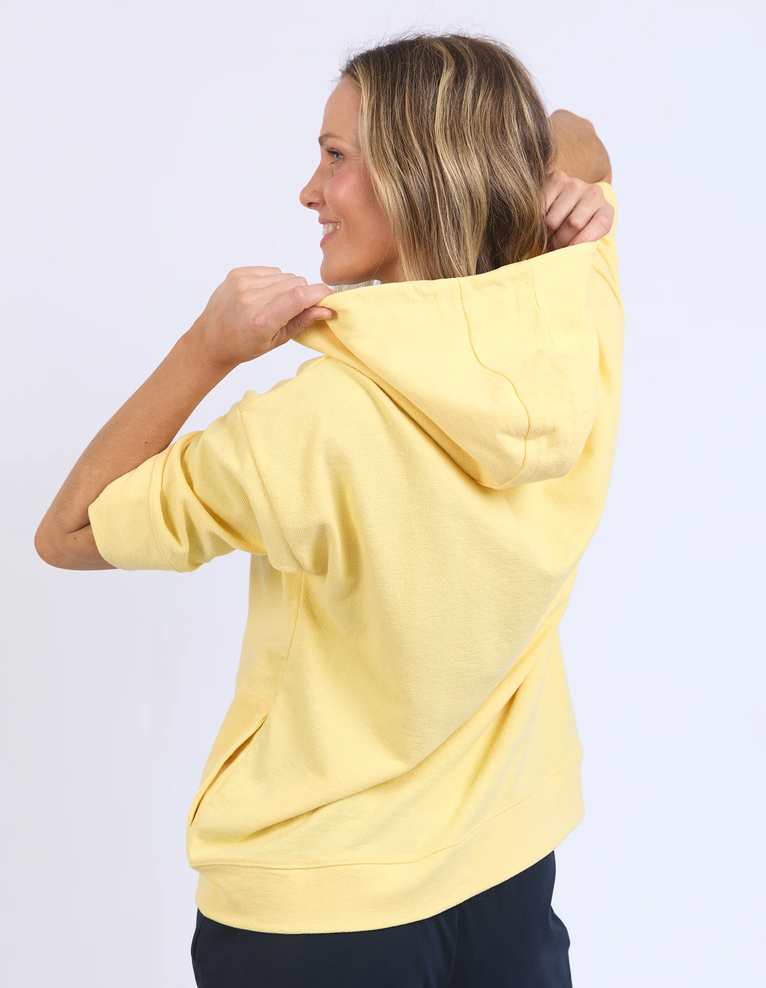 Elm Beachy Zip Hoodie - Banana - Image 2