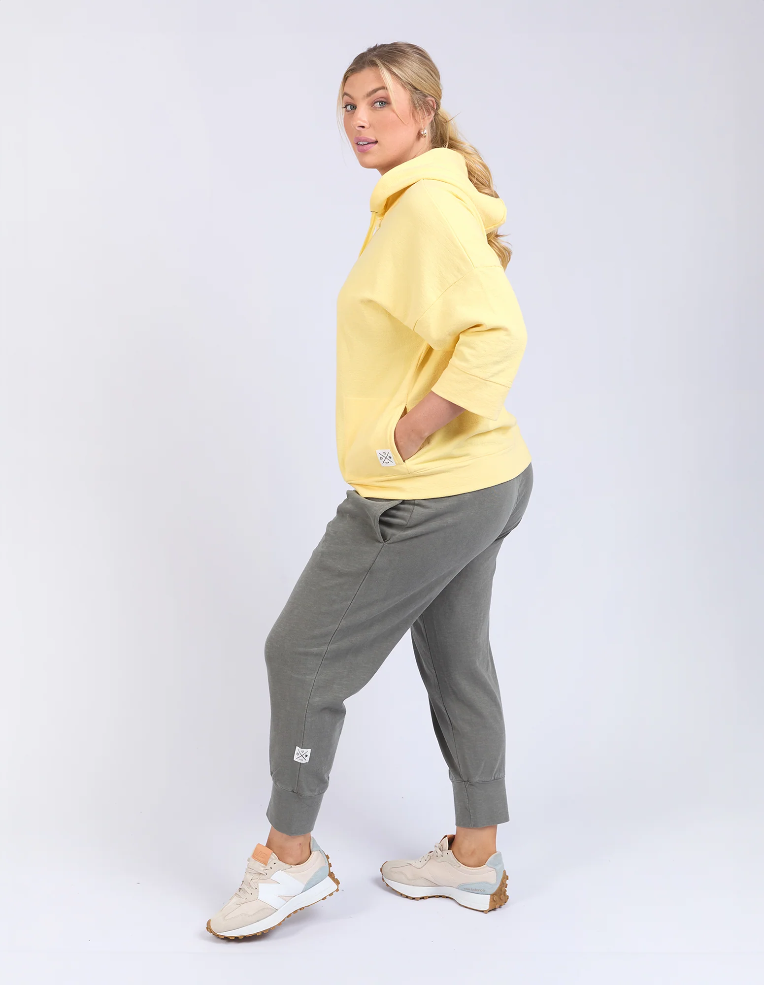 Elm Beachy Zip Hoodie - Banana - Image 6