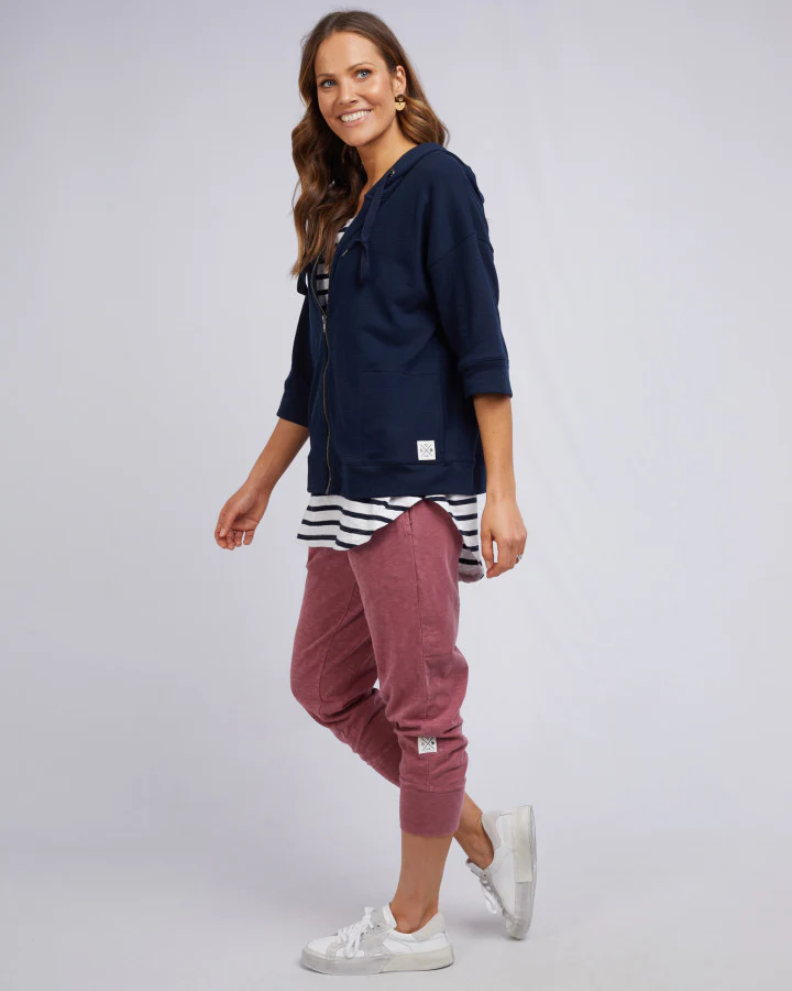 Elm Beachy Zip Hoodie - Navy - Image 4