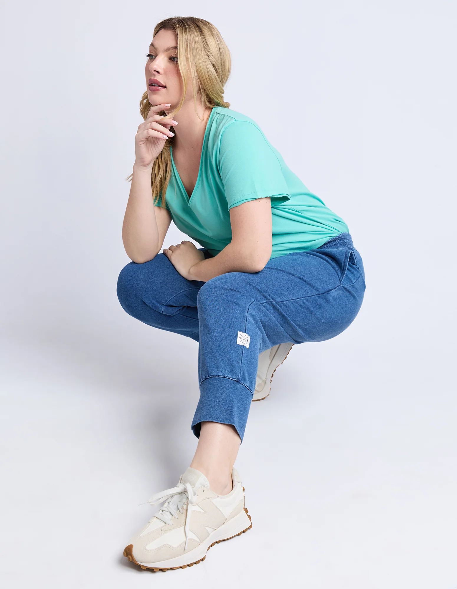 Elm Brunch Pant - Denim Look - Image 8