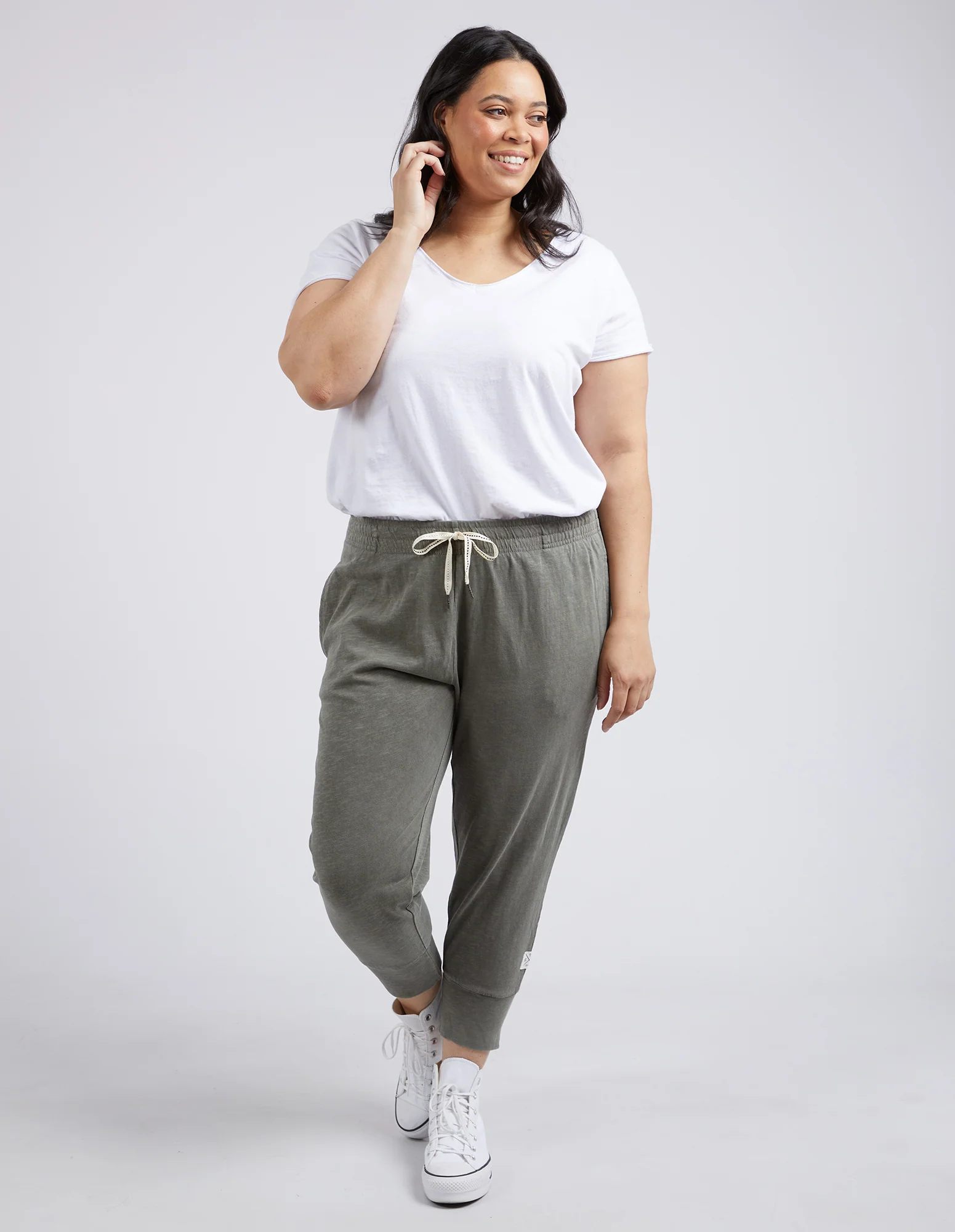 Elm Brunch Pant - Khaki - Image 6