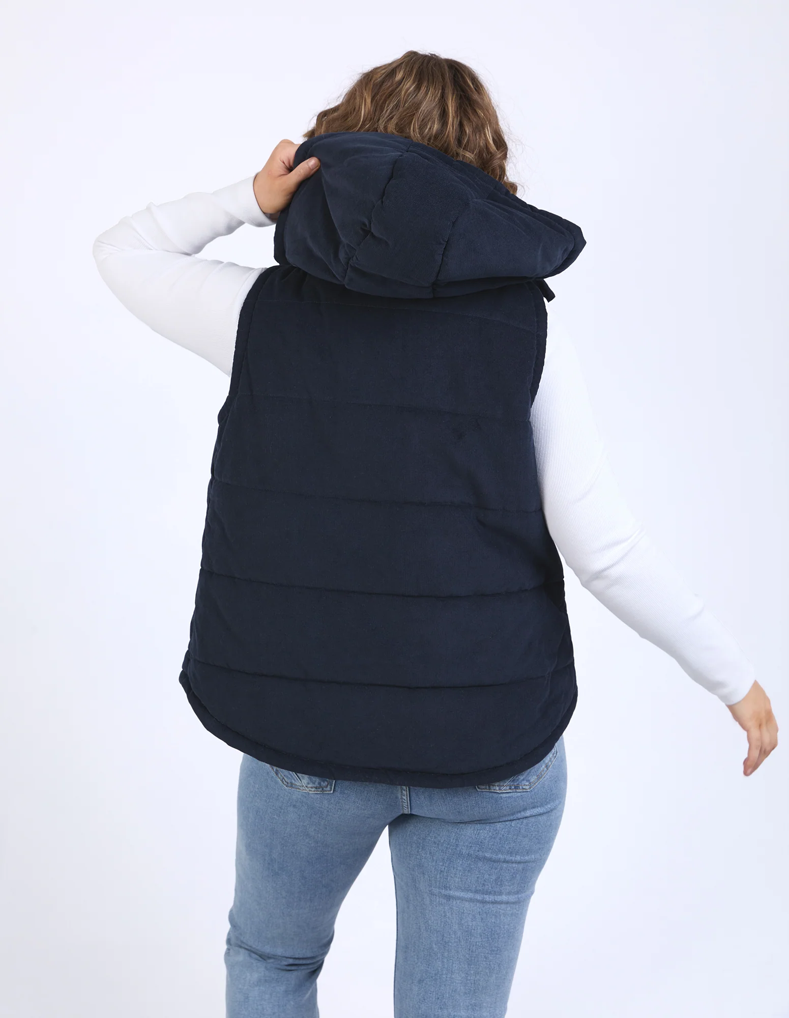 Elm Cord Puffer Vest - Image 4