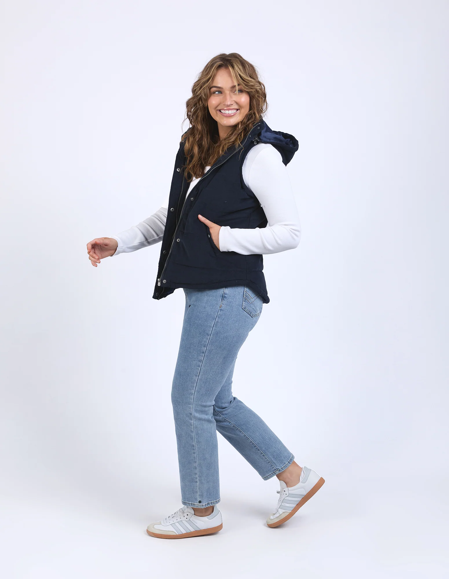 Elm Cord Puffer Vest - Image 5