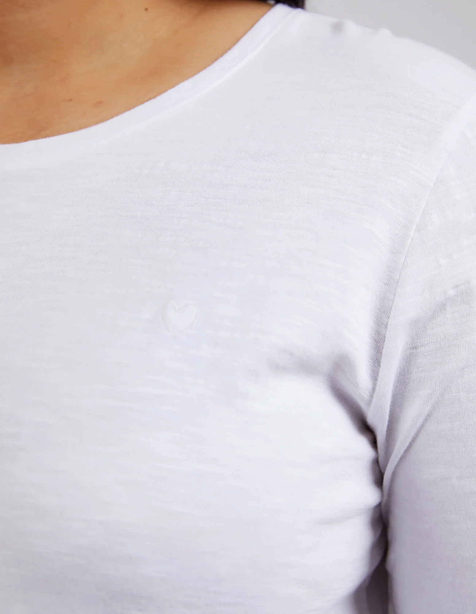 Elm Everyday L/S Tee - White - Image 6