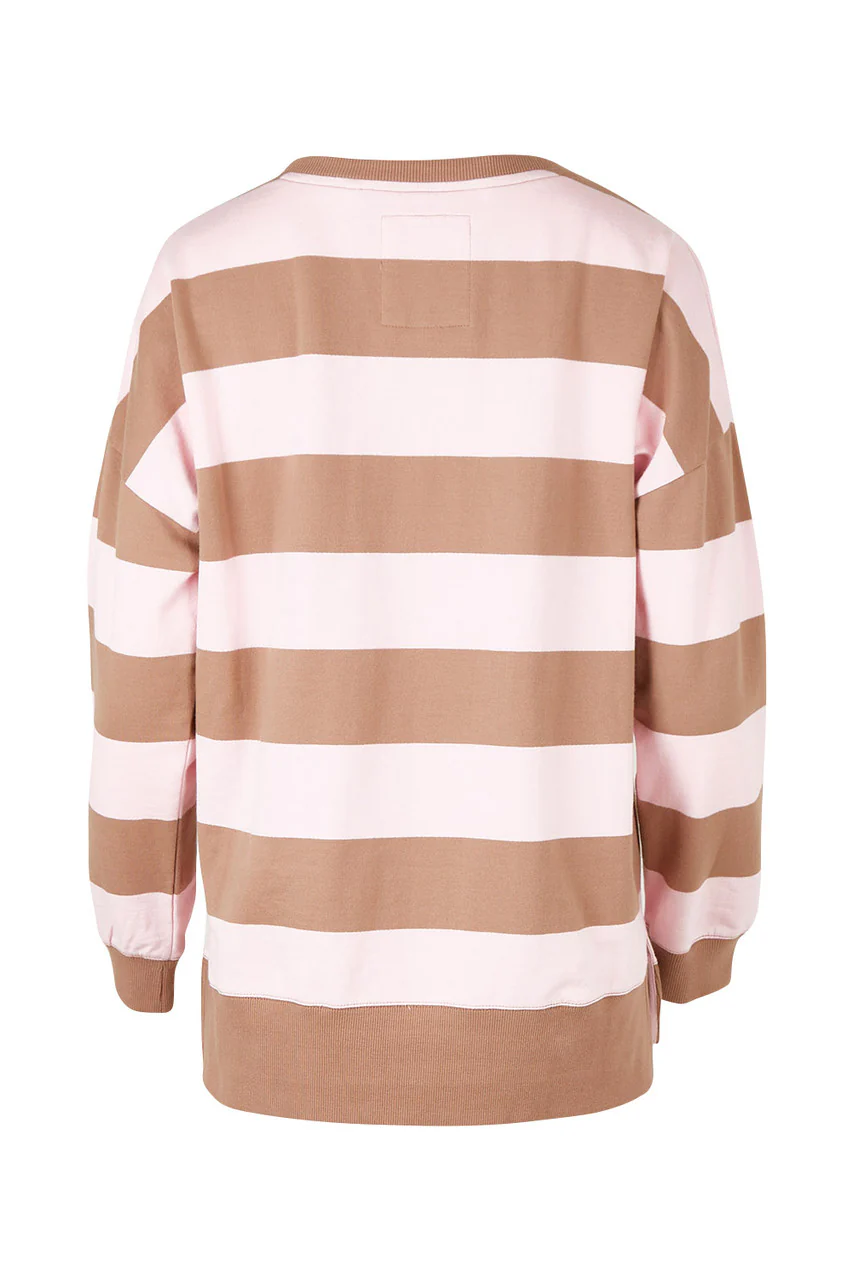 Elm Billie Block Stripe Crew - Image 6