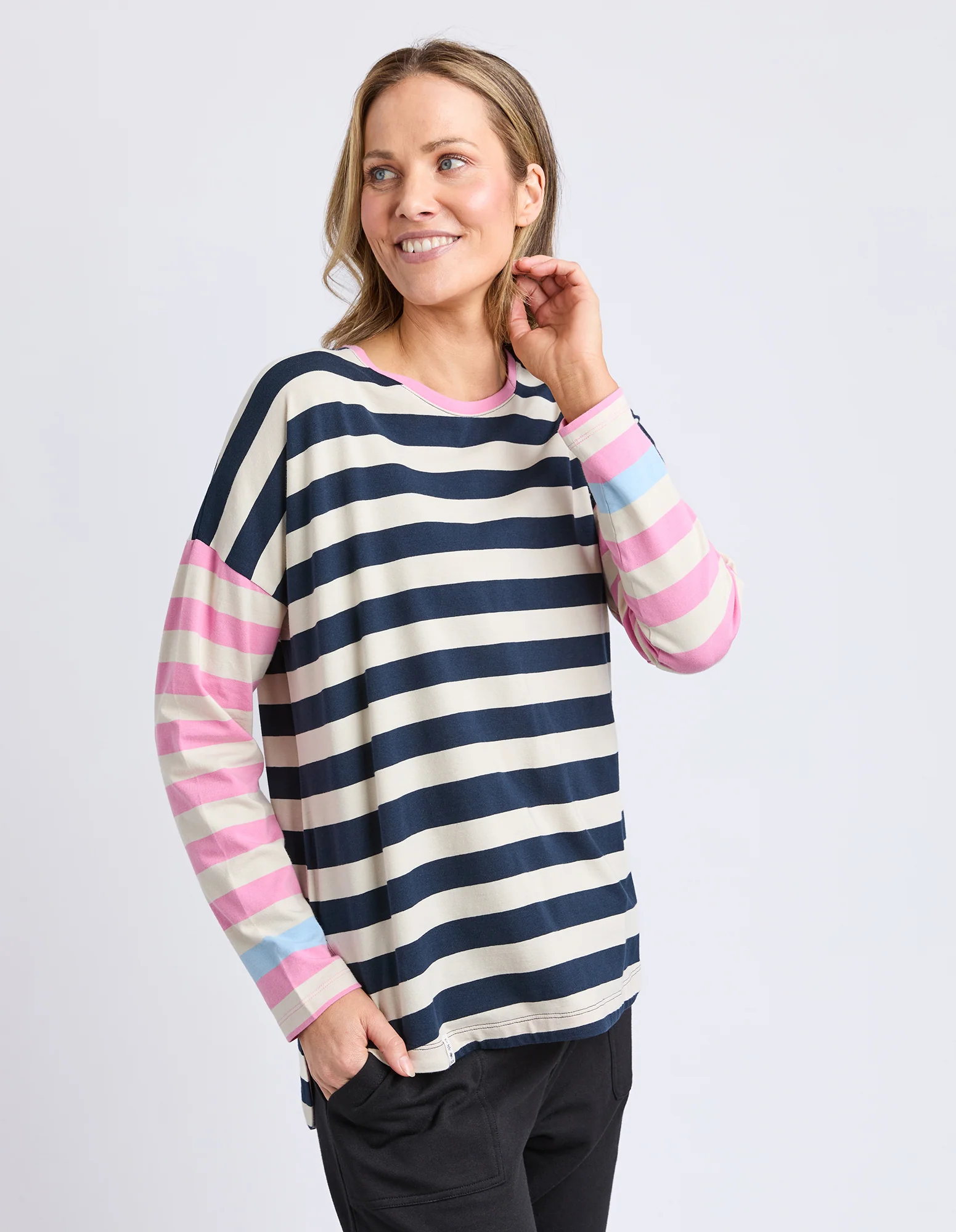 Elm Gaeb Stripe Tee - Image 2