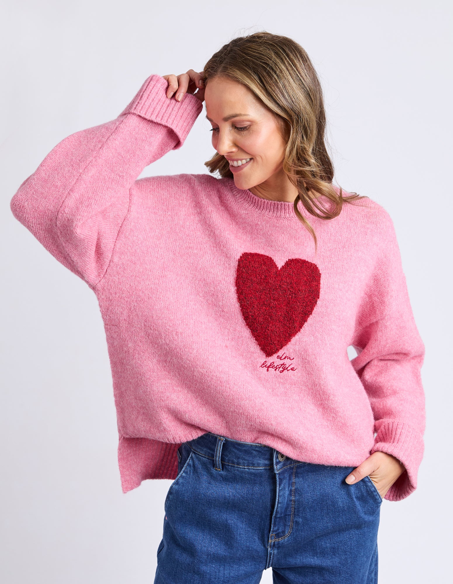 Elm Intersia Heart Knit - Image 6