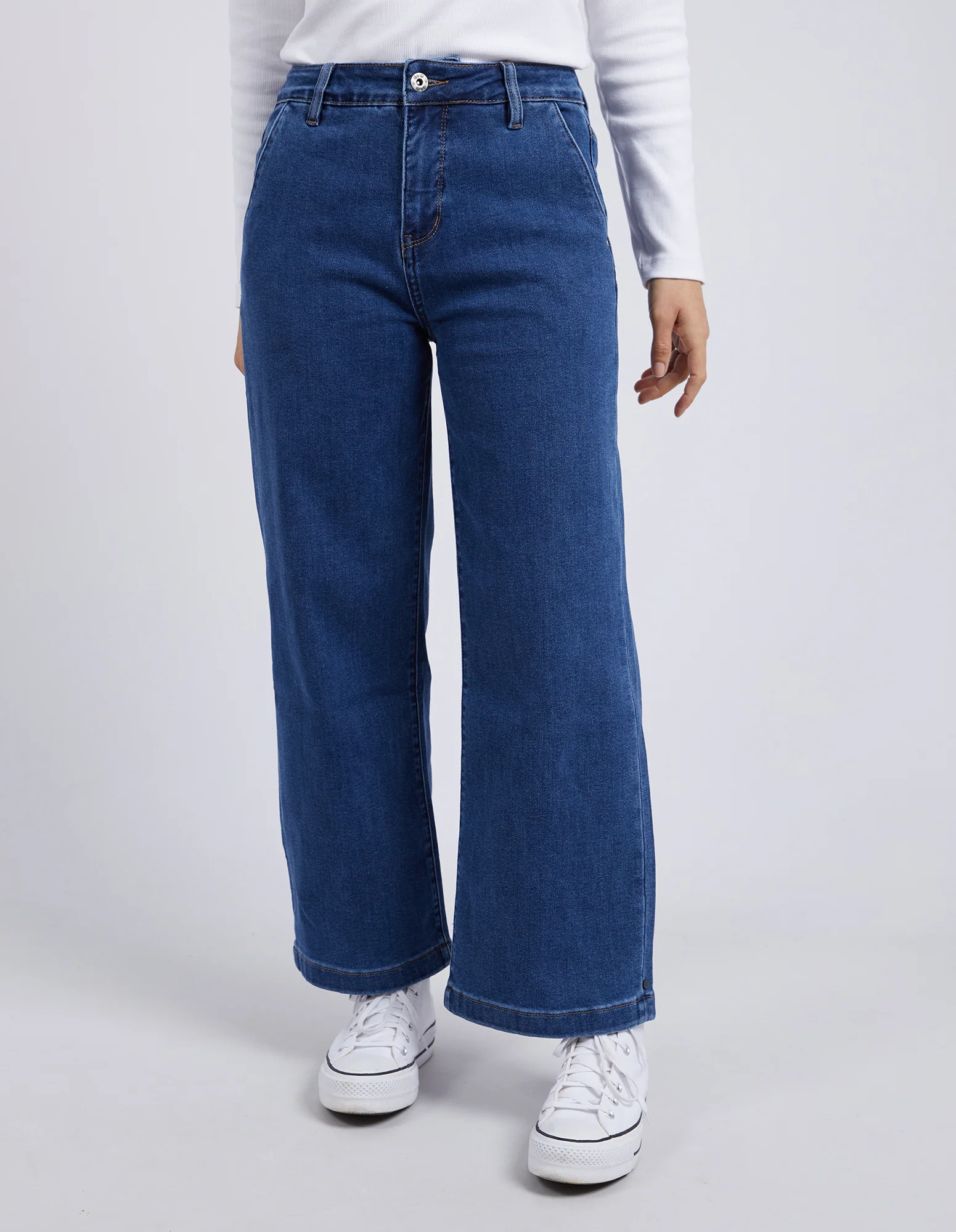Elm Izzy Jean - Dark Blue Wash - Image 2