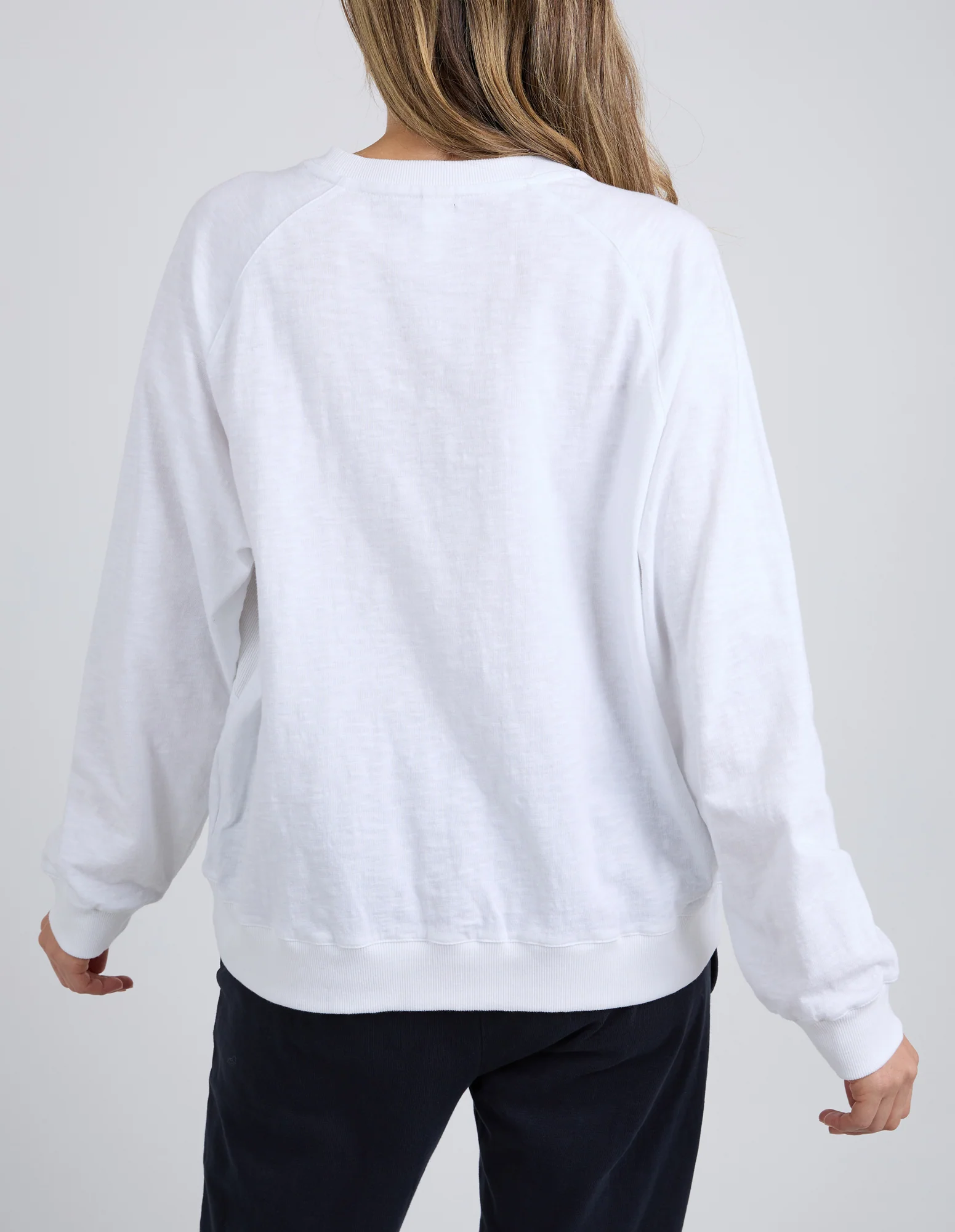Elm Kinsley Sweat - White - Image 4