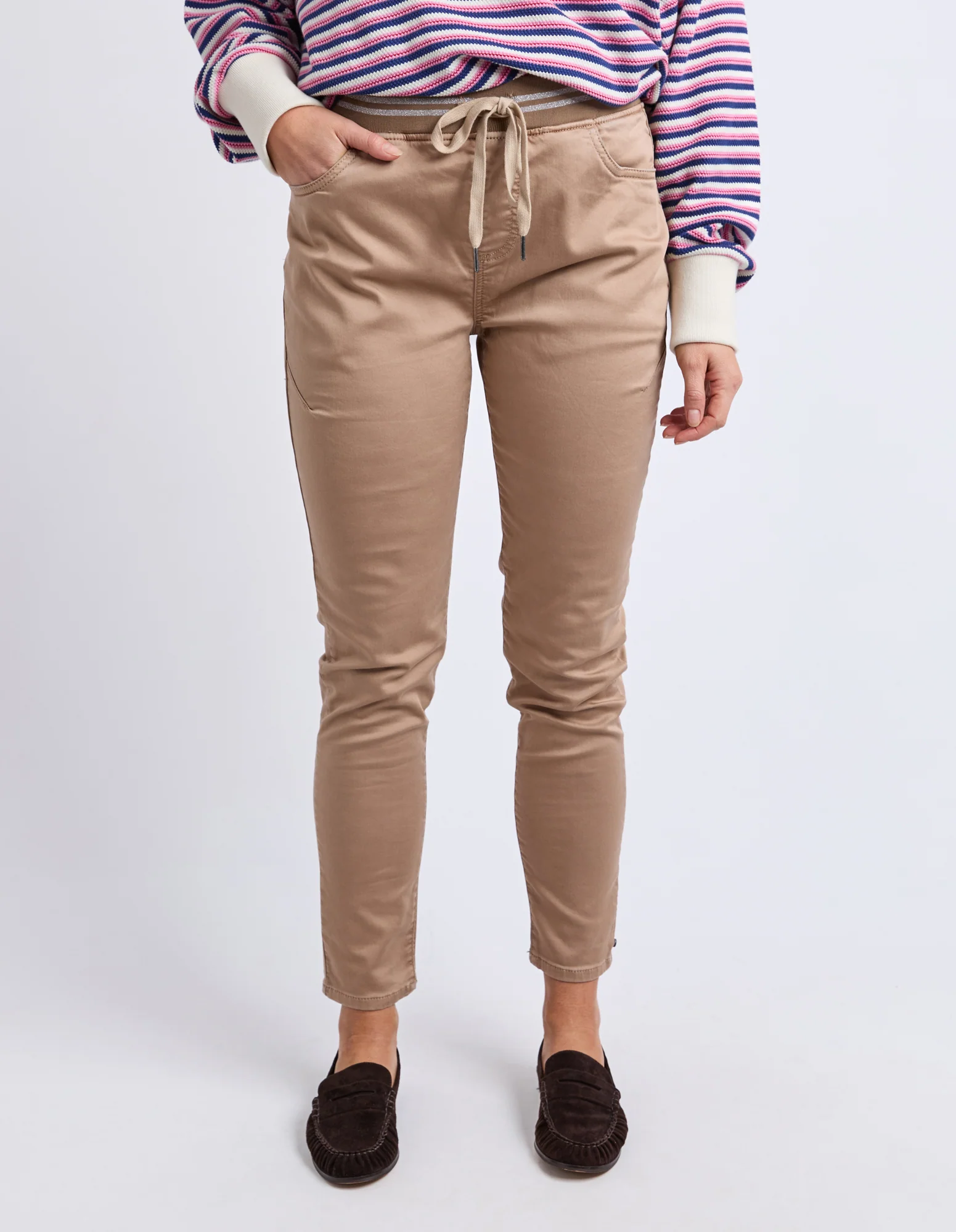 Elm Margo Jogger - Taupe - Image 4