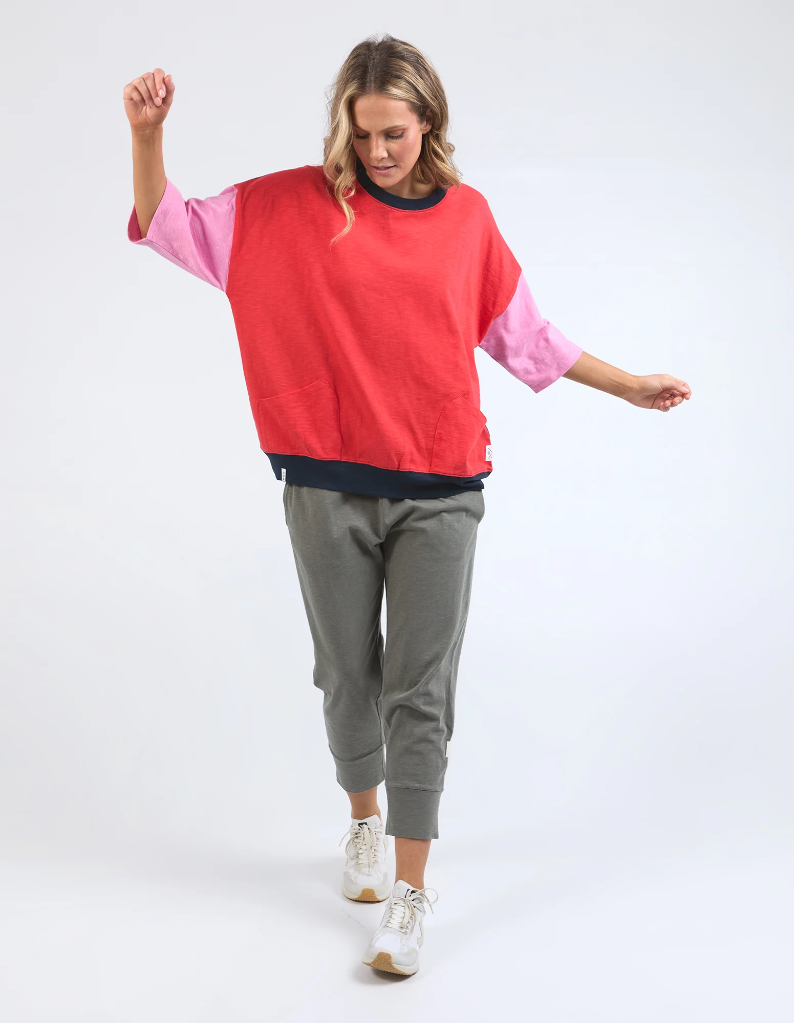 Elm Mazie Colour Block Sweat - Image 5