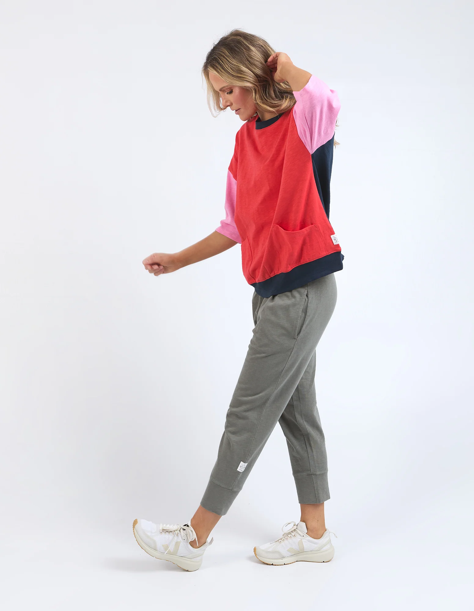 Elm Mazie Colour Block Sweat - Image 6