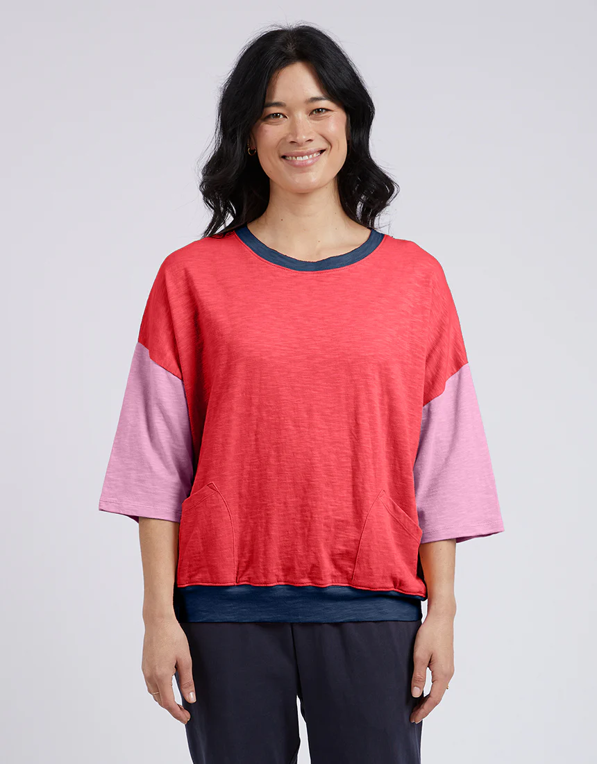 Elm Mazie Colour Block Sweat - Image 7