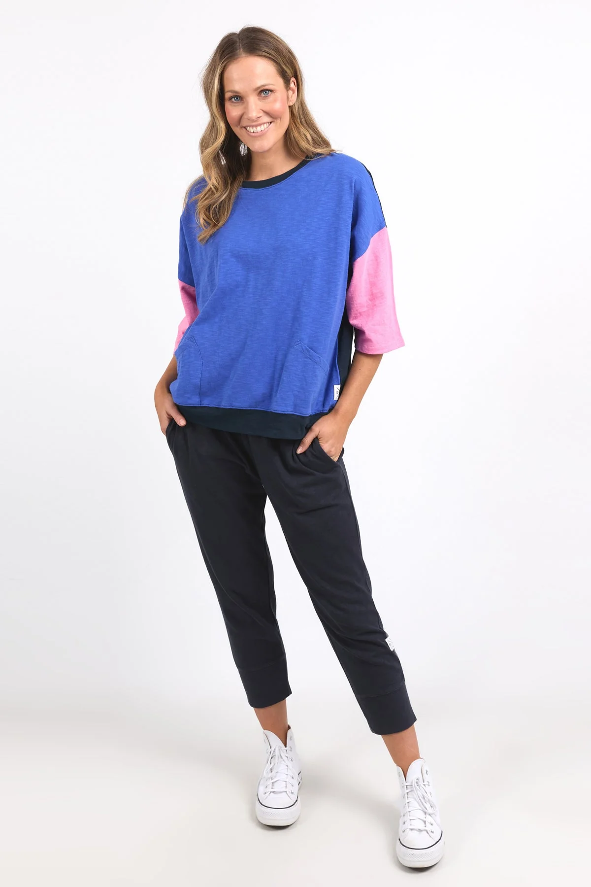 Elm Mazie Colour Block Sweat - Image 3