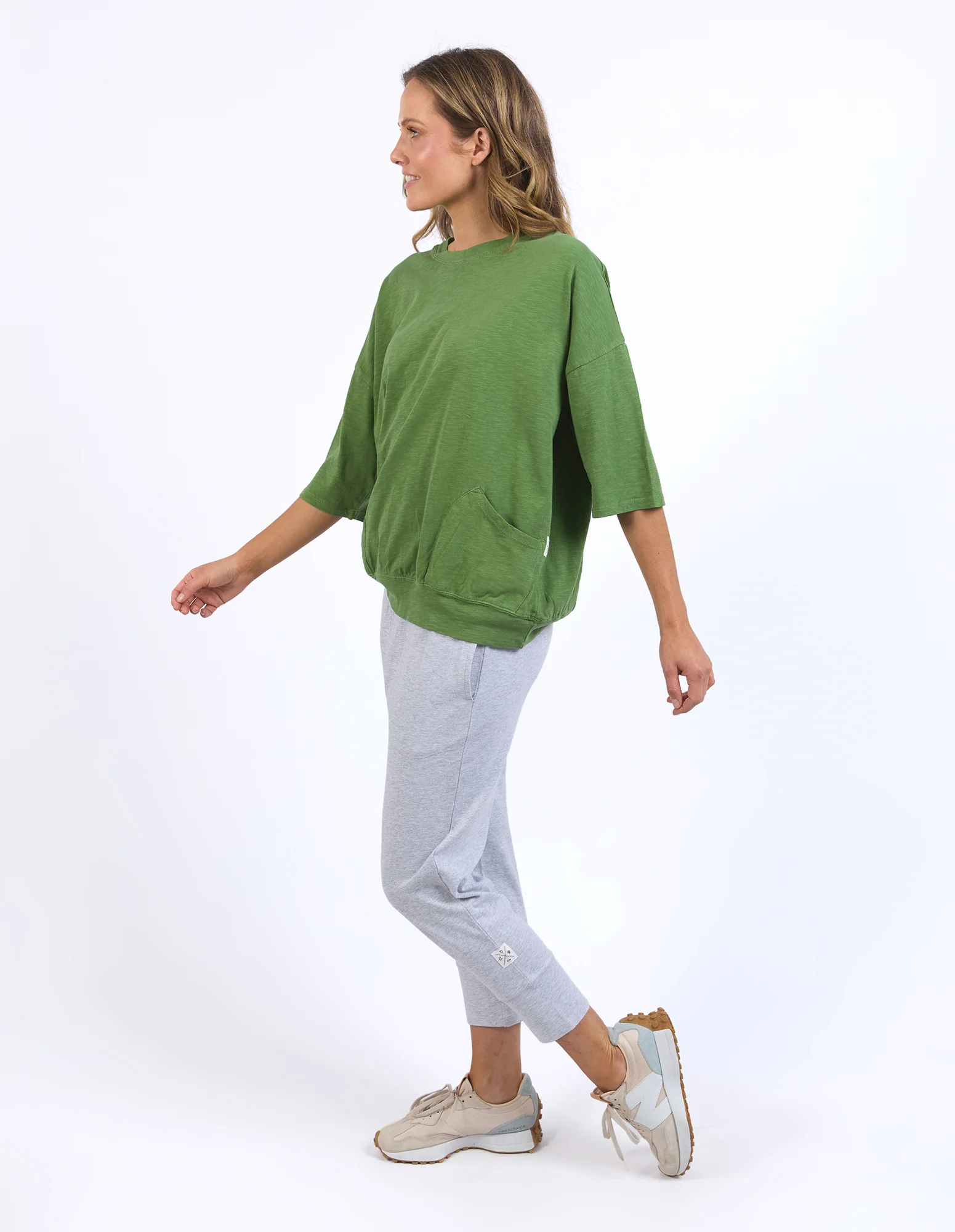 Elm Mazie Sweat Cedar Green - Image 6