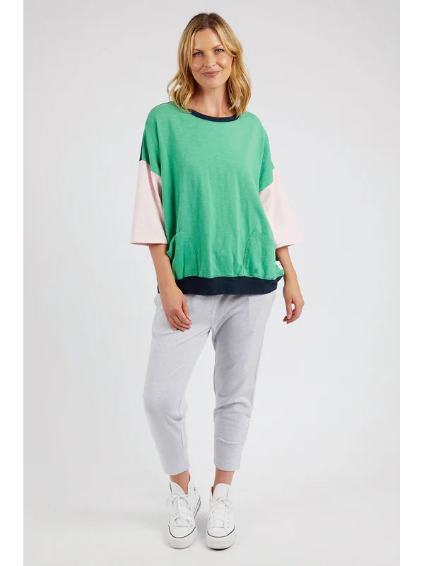 Elm Mazie Sweat - Green - Image 6