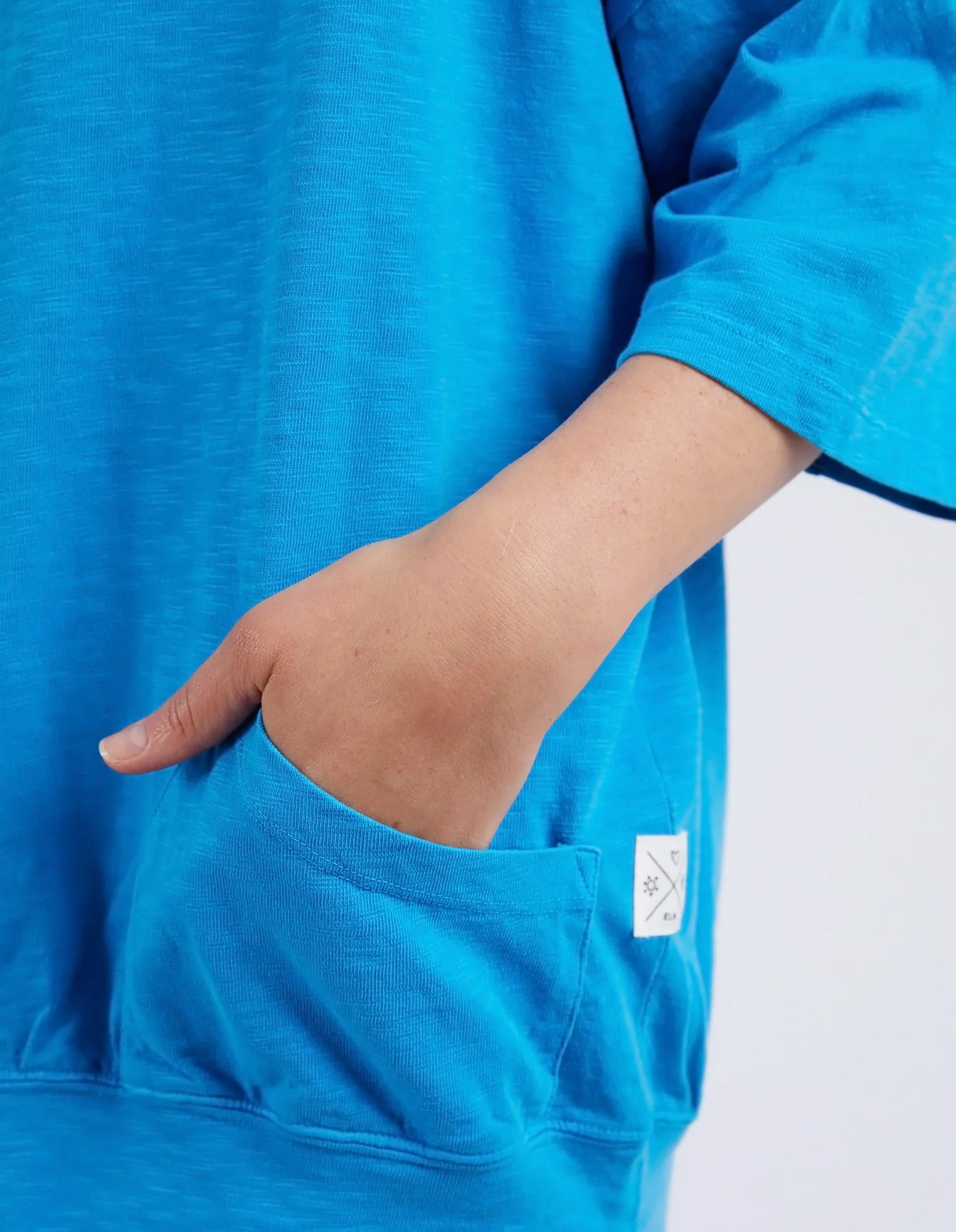 Elm Mazie Sweat Ibiza Blue - Image 3