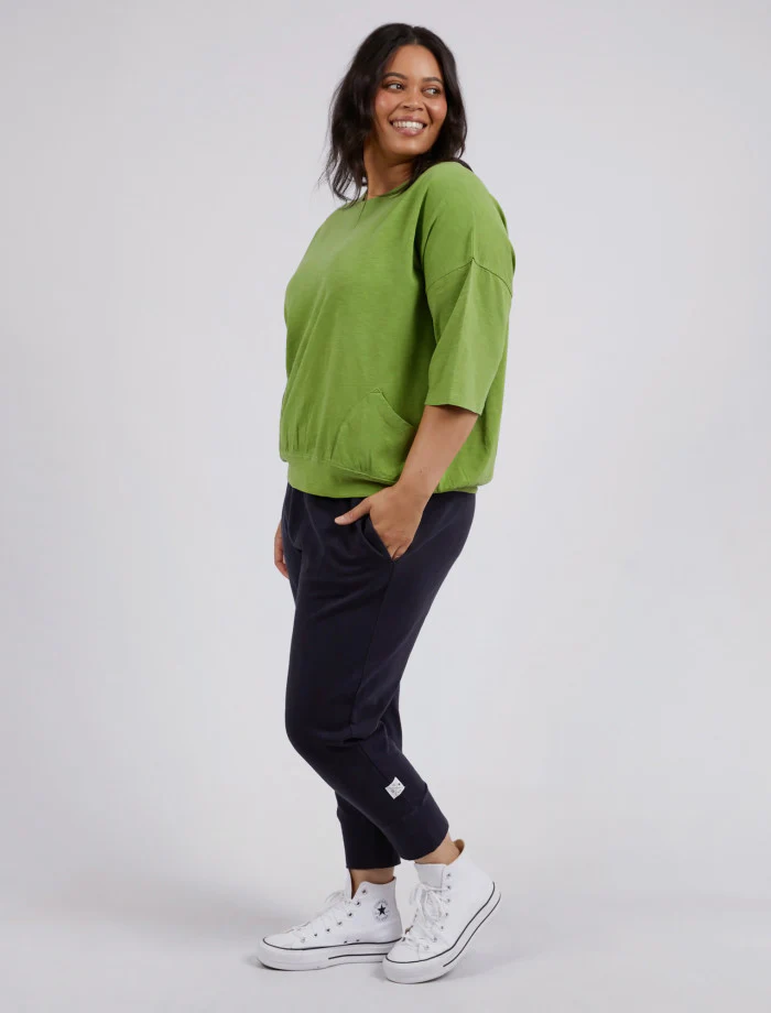 Elm Mazie Sweat - Jungle Green - Image 8