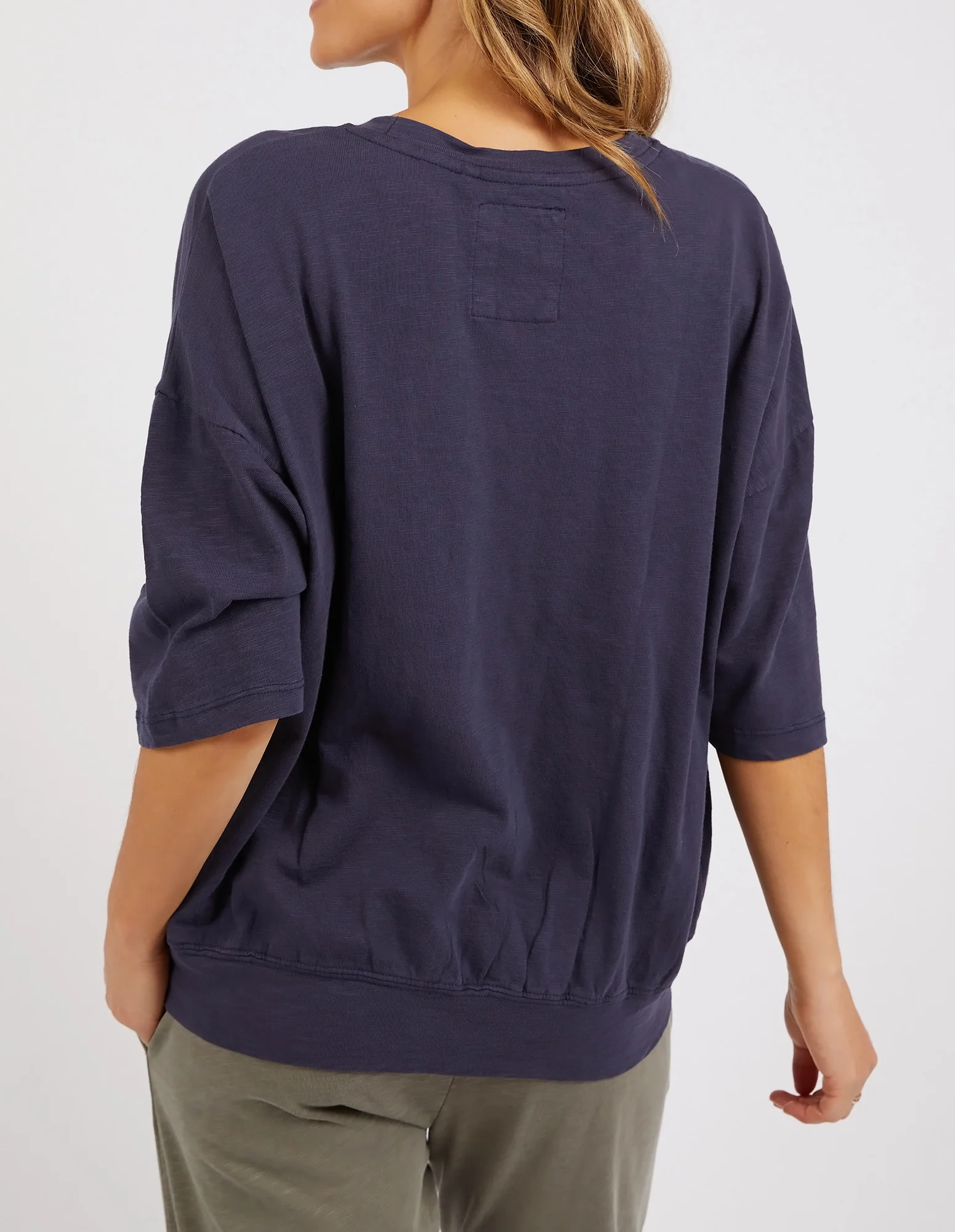 Elm Mazie Sweat Navy - Image 3