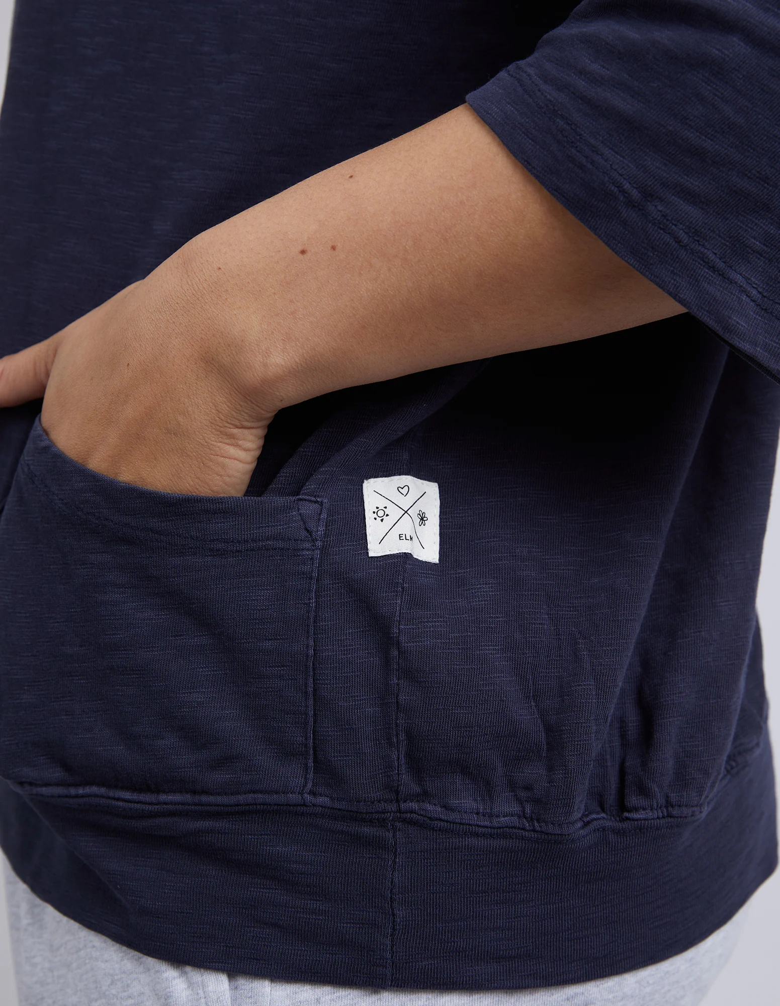 Elm Mazie Sweat Navy - Image 4