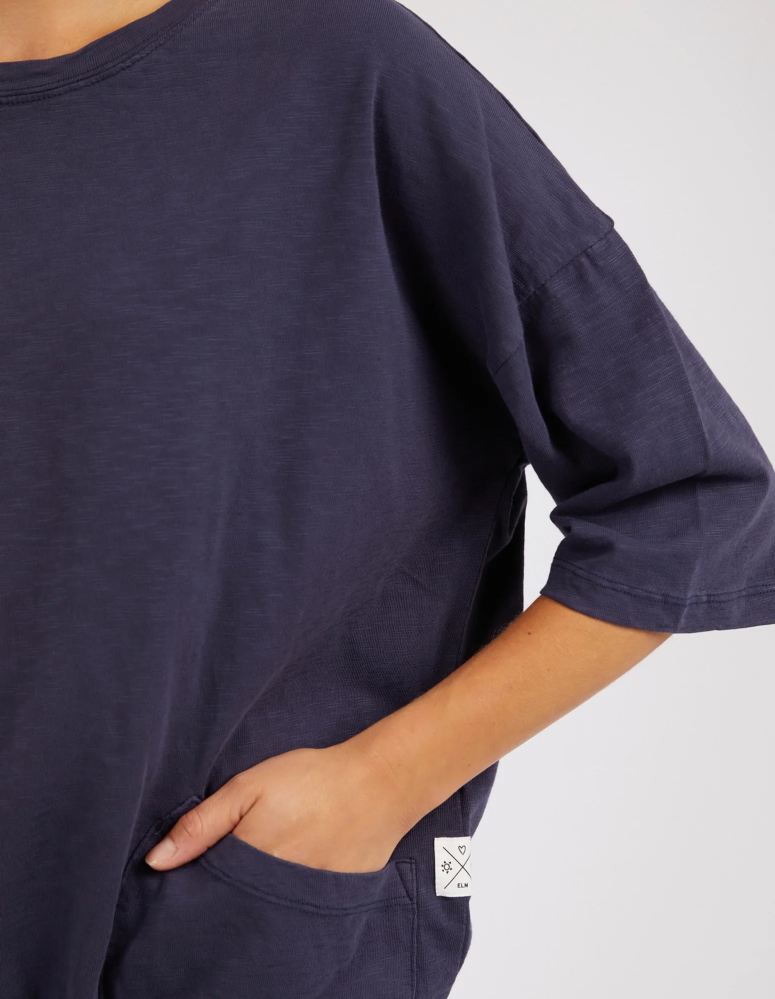 Elm Mazie Sweat Navy - Image 9