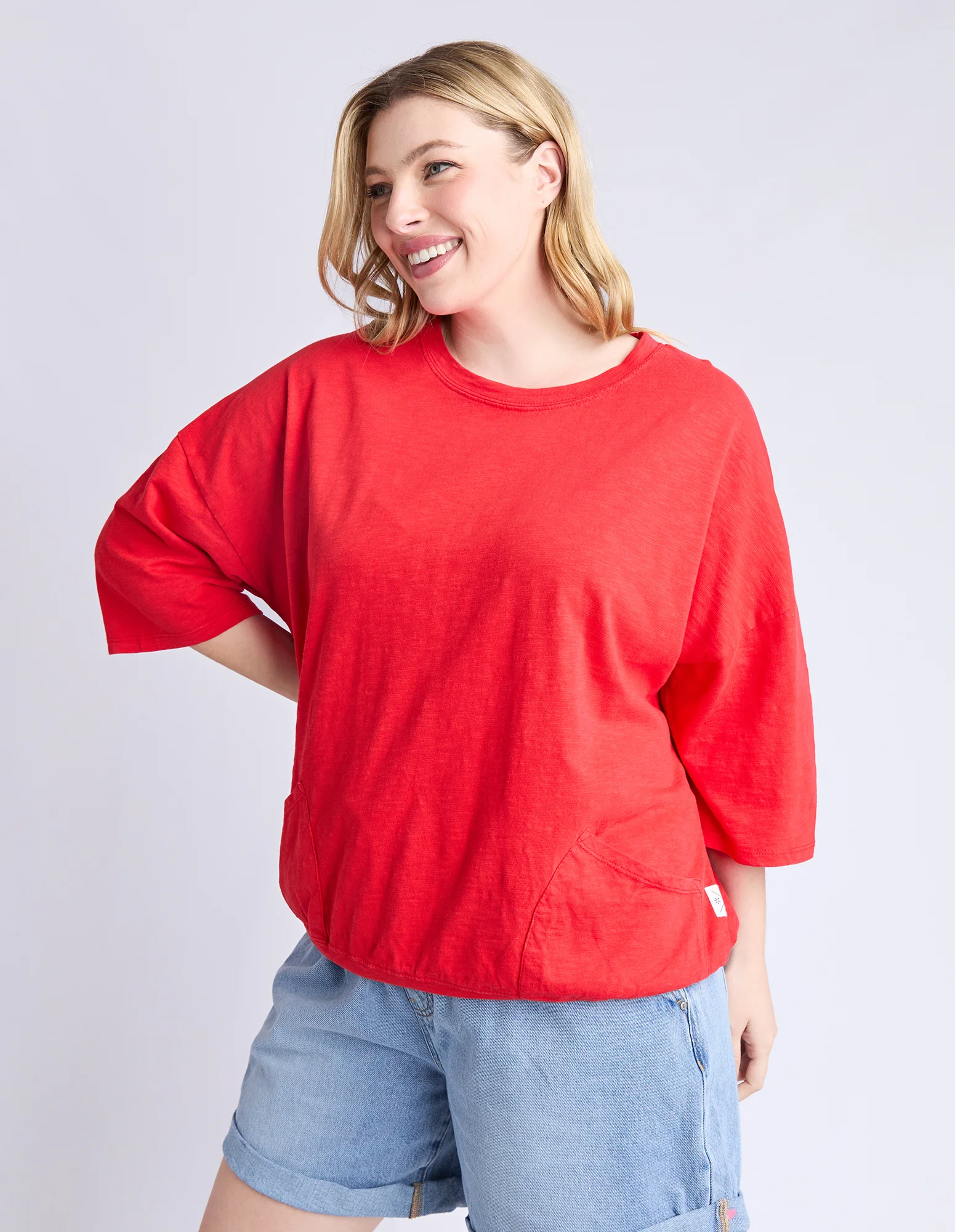 Elm Mazie Sweat Poppy - Image 4
