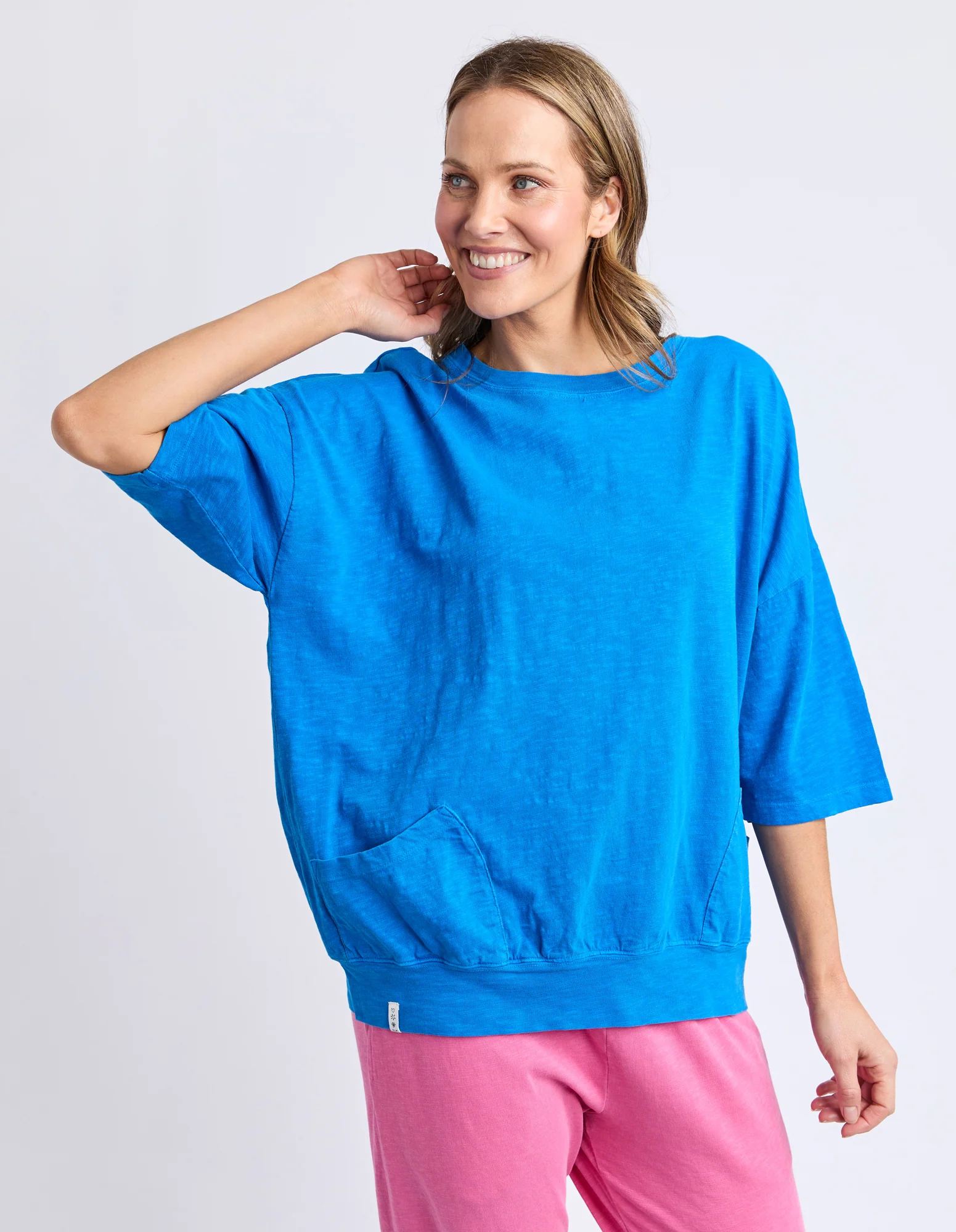 Elm Mazie Sweat Royal Blue