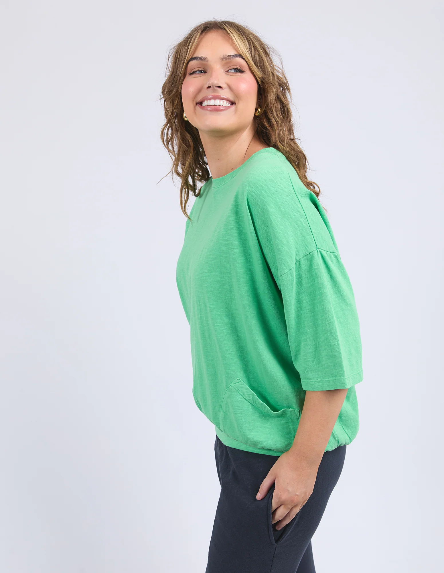 Elm Mazie Sweat Spring Green - Image 5