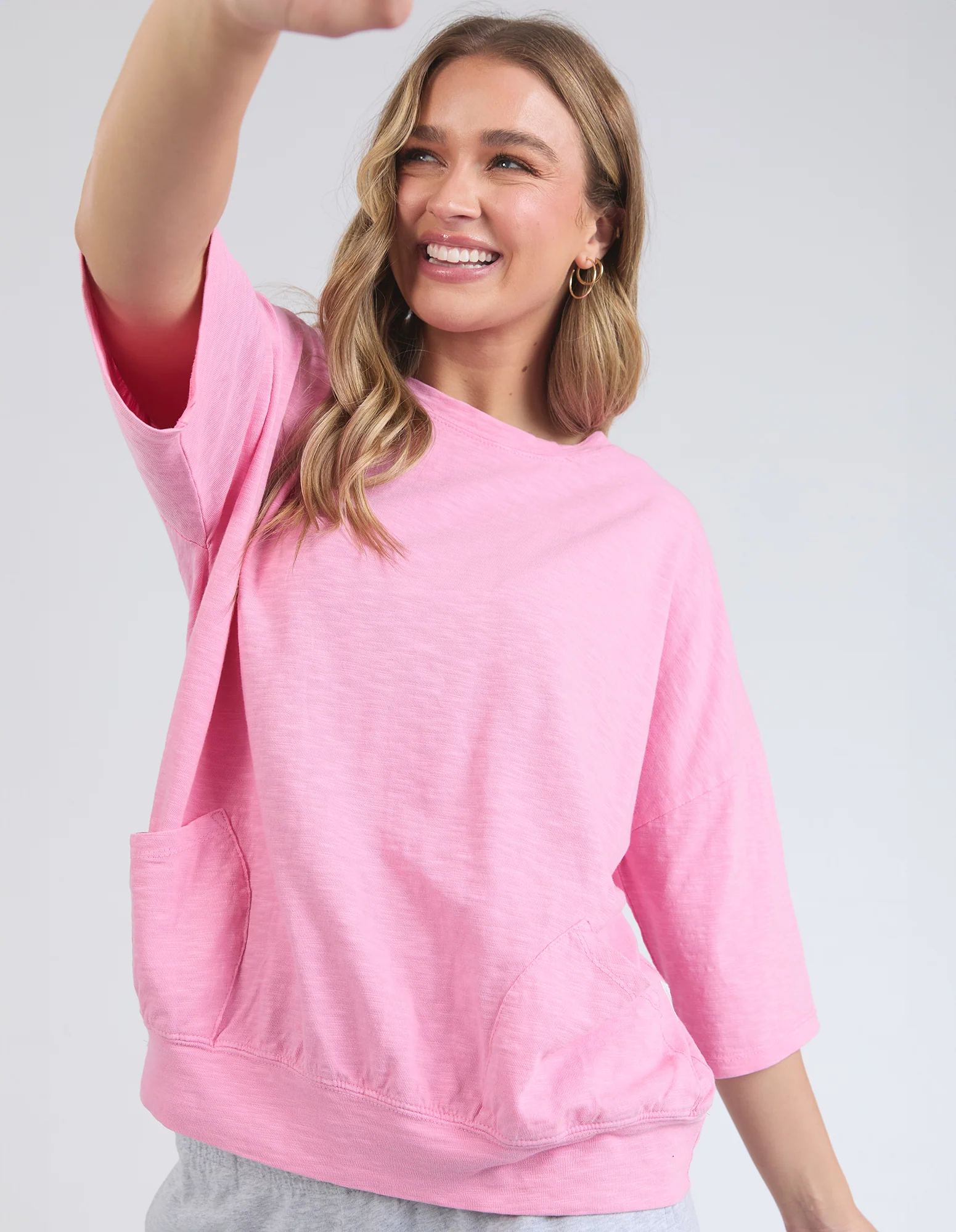 Elm Mazie Sweat Strawberry - Image 2