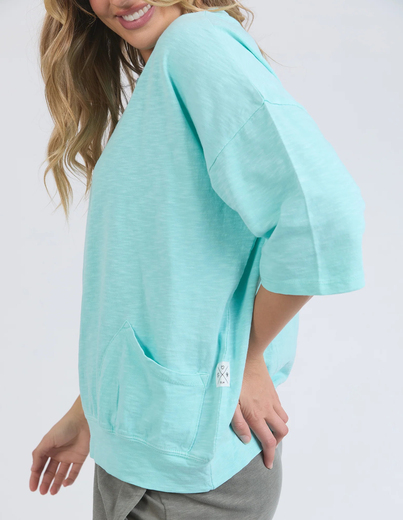 Elm Mazie Sweat Tonic Blue - Image 8