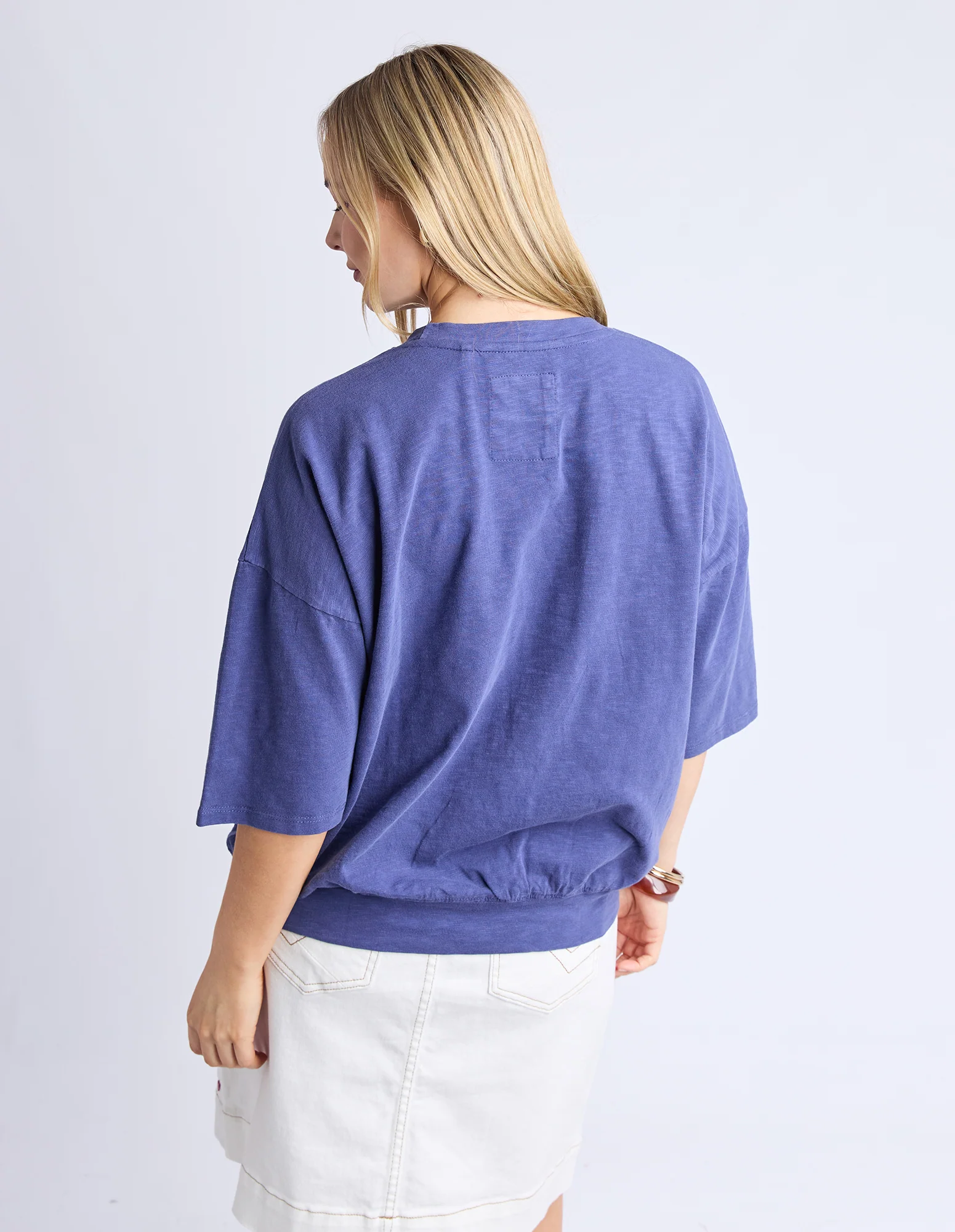 Elm Mazie Sweat Vintage Blue - Image 11