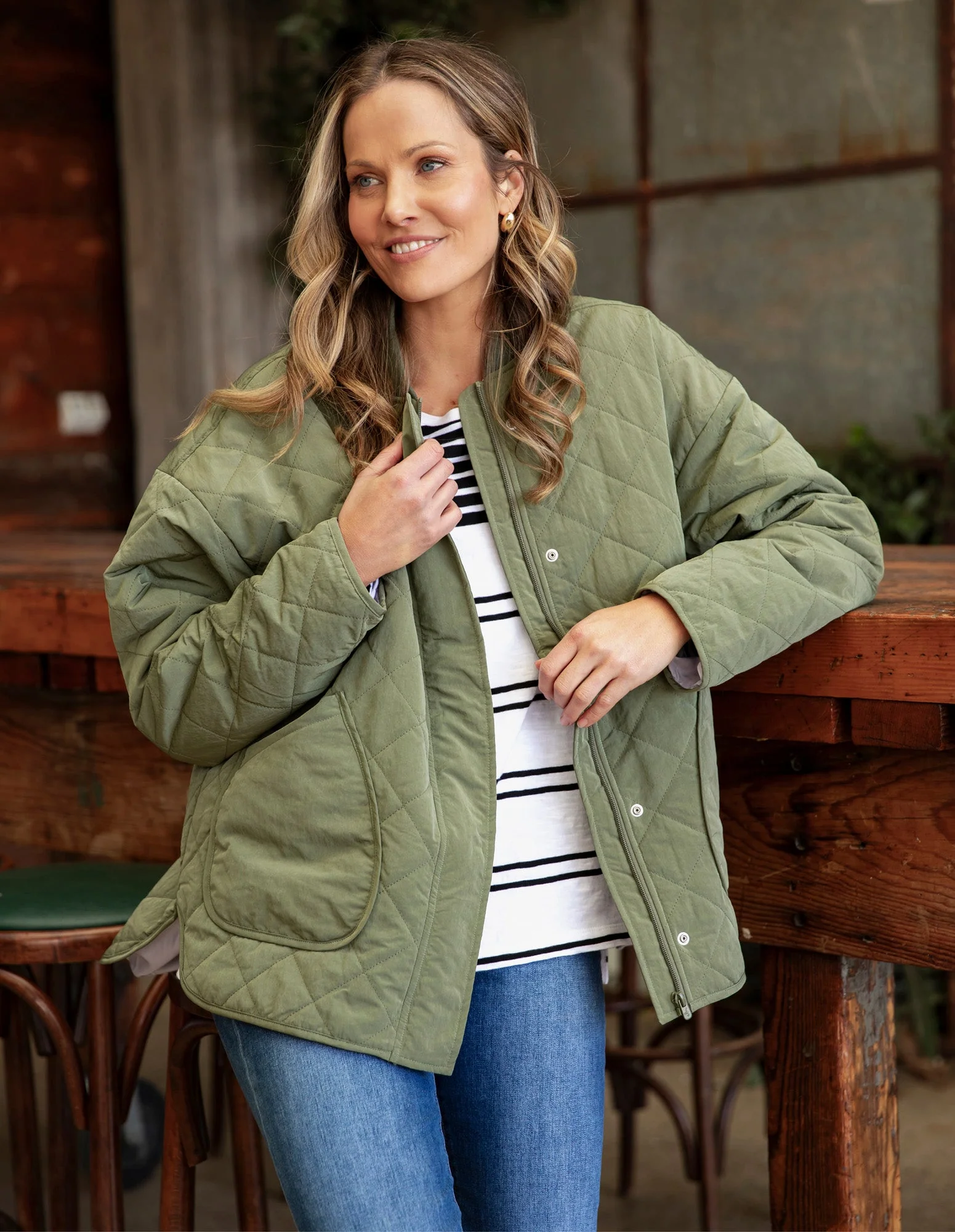 Elm Miley Quilted Jacket - Image 3