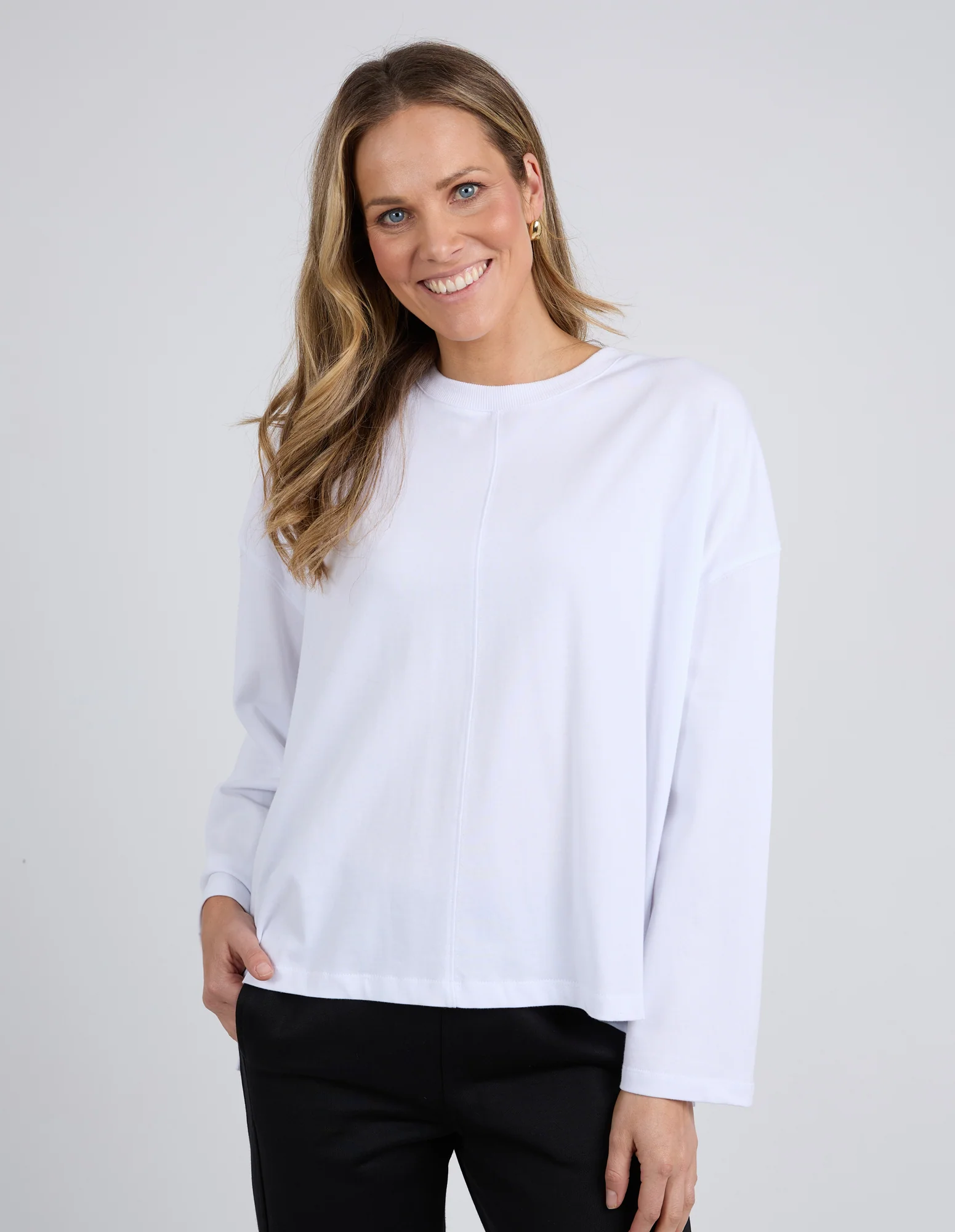 Elm Naomi Sweat - White
