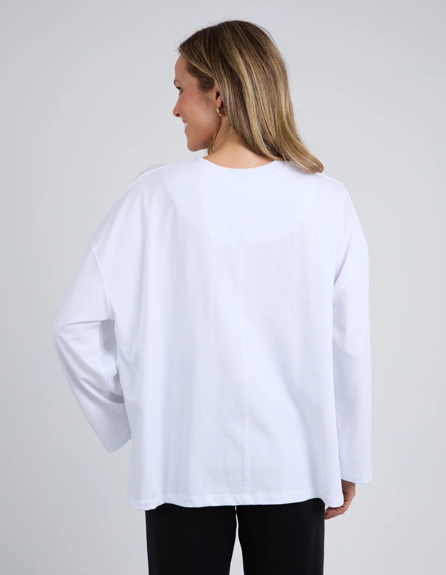 Elm Naomi Sweat - White - Image 3