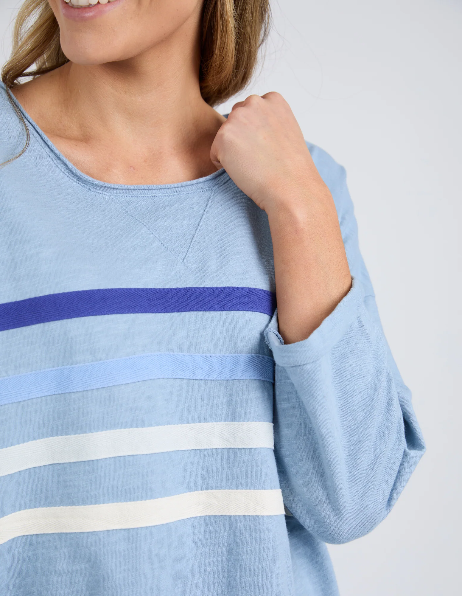 Elm Outlook Sweat - Steel Blue - Image 2